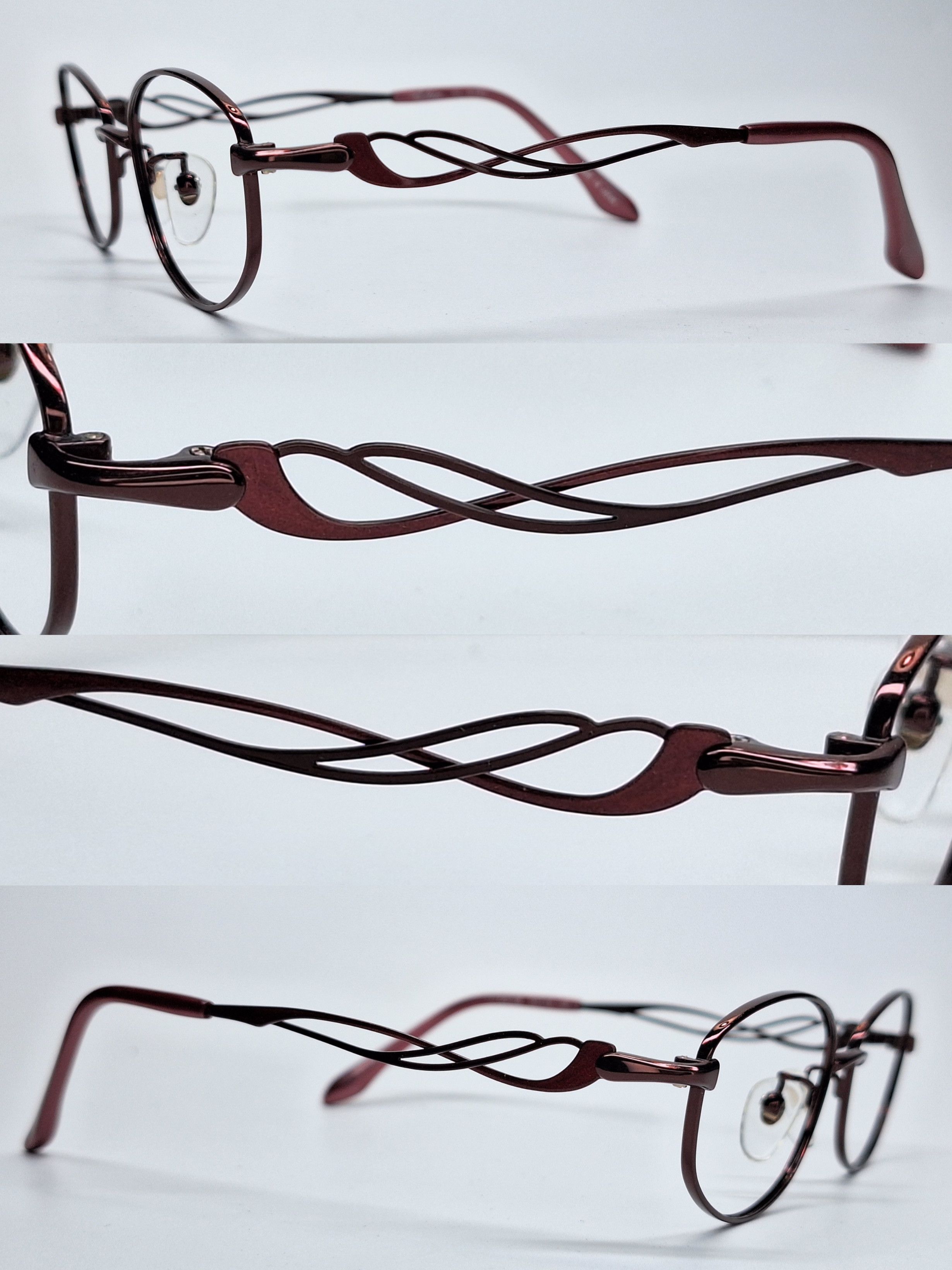 Other ELITE EL-6103 Wine Titan-P Flexible Twisted Temple Frame Size ONE SIZE - 4 Thumbnail