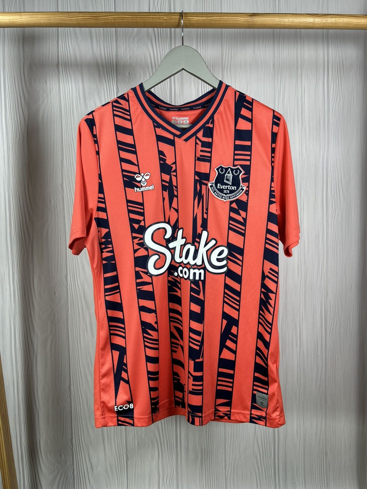 Hummel Everton FC 2023-24 Away Soccer Jersey Size M Hummel Size US M / EU 48-50 / 2 - 1 Thumbnail