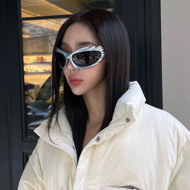 Electric Visual Vibe Street ins style custom avant-garde sunglasses Size ONE SIZE - 4 Thumbnail