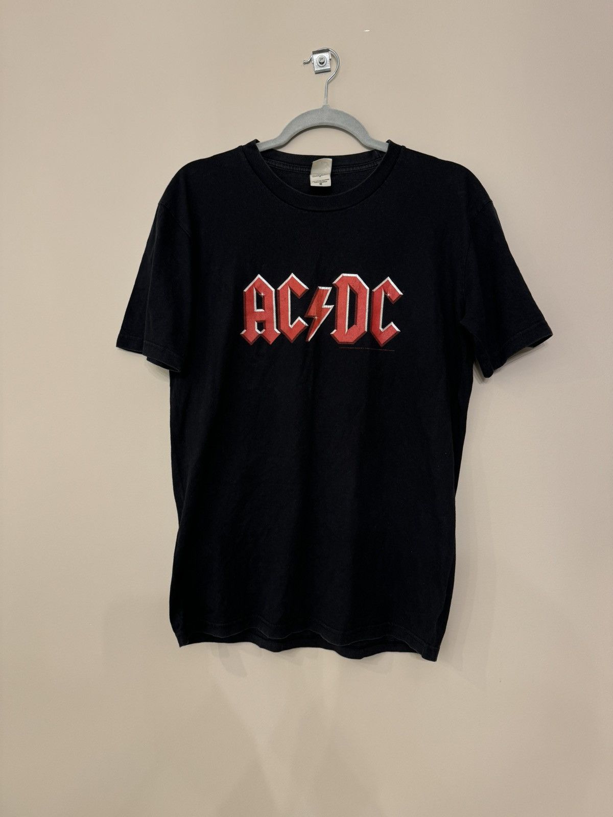 AC/DC AC/DC black vintage t shirt 00s y2k rock band Size US M / EU 48-50 / 2 - 1 Thumbnail