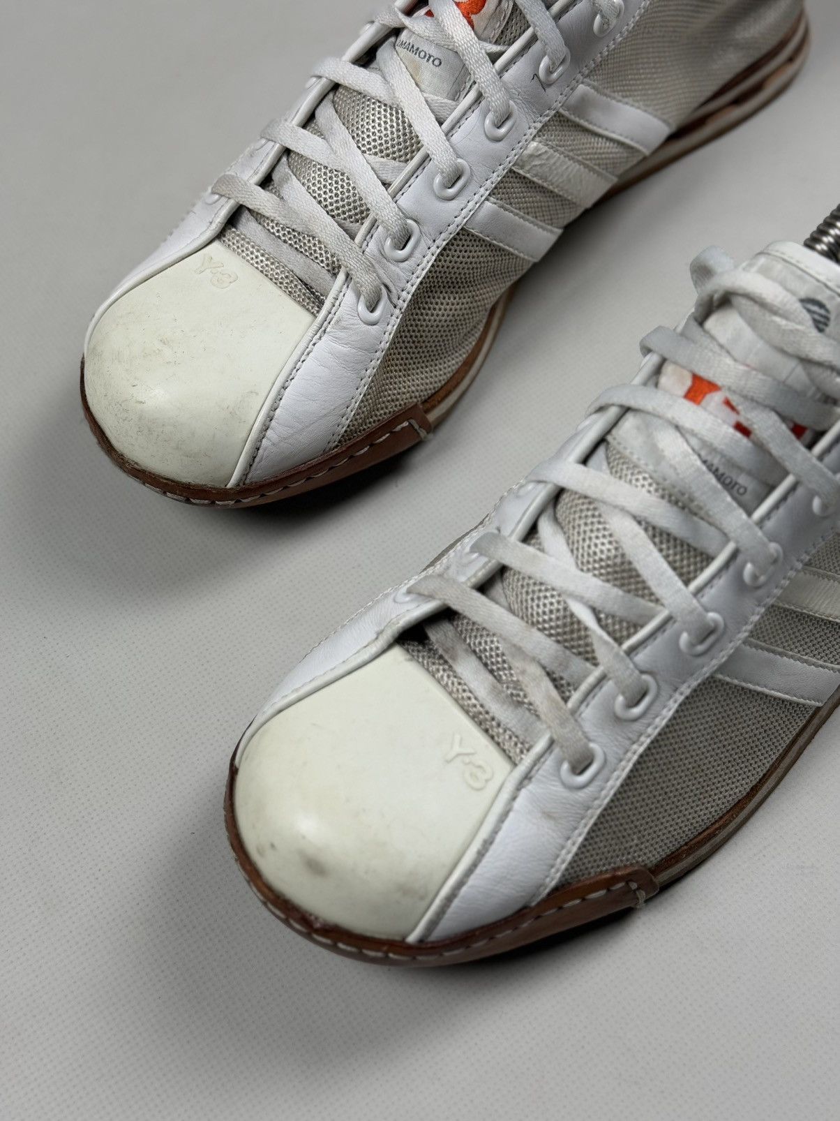 Y-3 Y-3 Yohji Yamamoto Adidas Men’s Low Top Sneakers Shoes Size US 9.5 / EU 42-43 - 11 Thumbnail