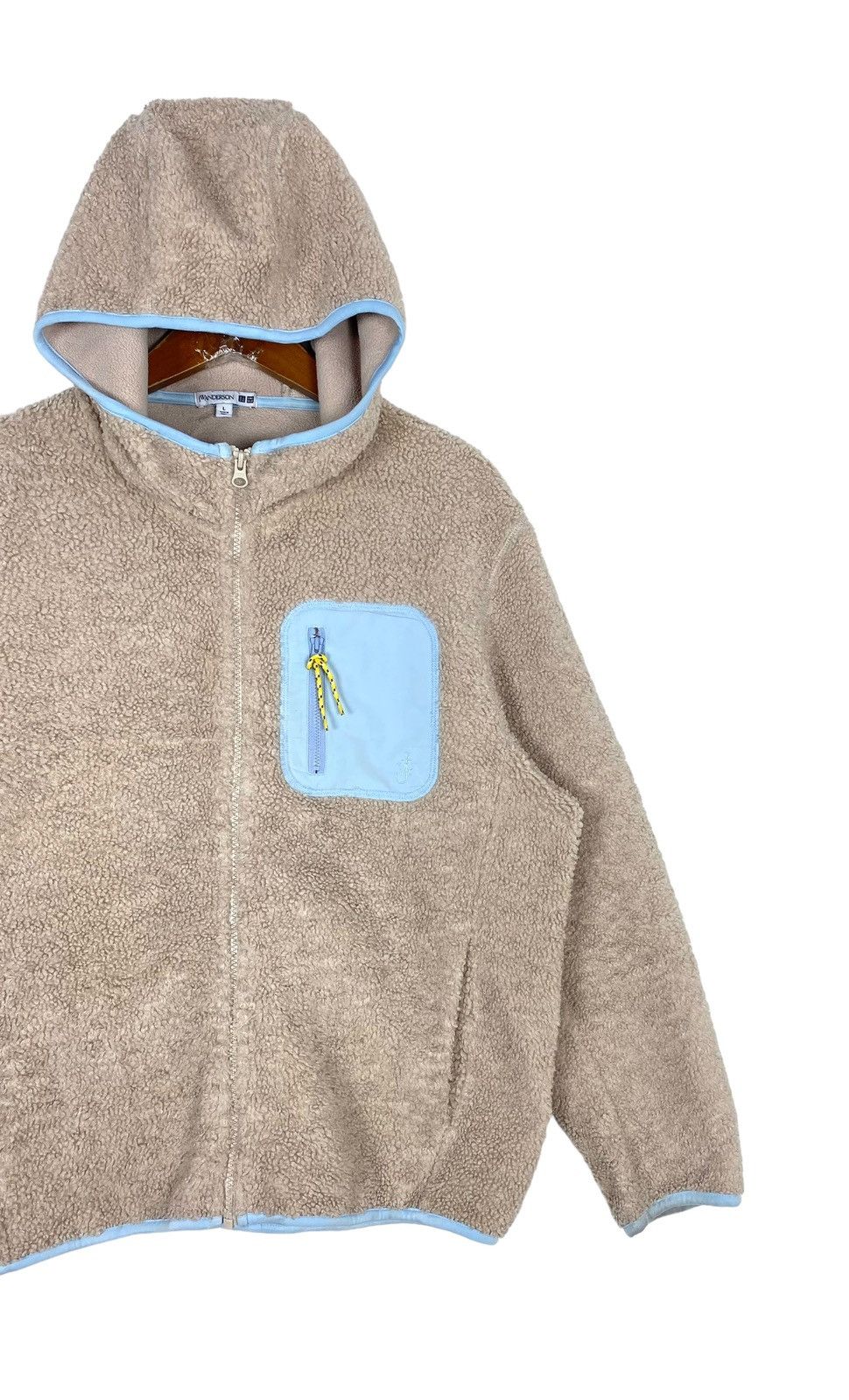 JW Anderson × Uniqlo Rare‼️ J.W. Anderson X Uniqlo Deep Pile Hoodie Size US M / EU 48-50 / 2 - 3 Thumbnail
