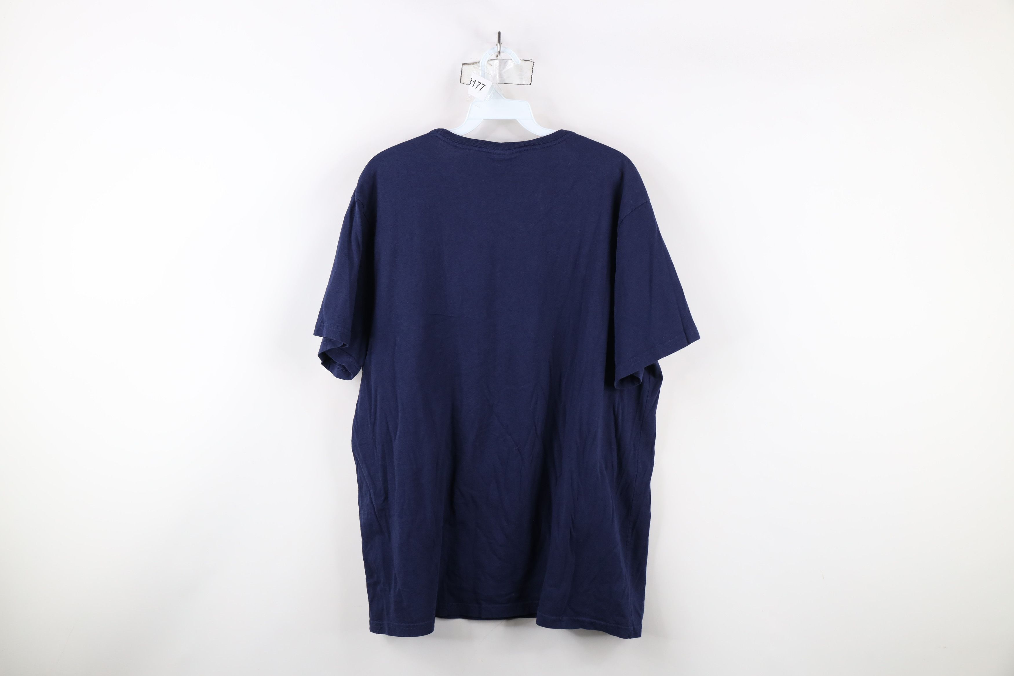 Ralph Lauren × Vintage Vintage 90s Ralph Lauren Boat Anchor Marine T-Shirt Blue Size US XL / EU 56 / 4 - 11 Thumbnail