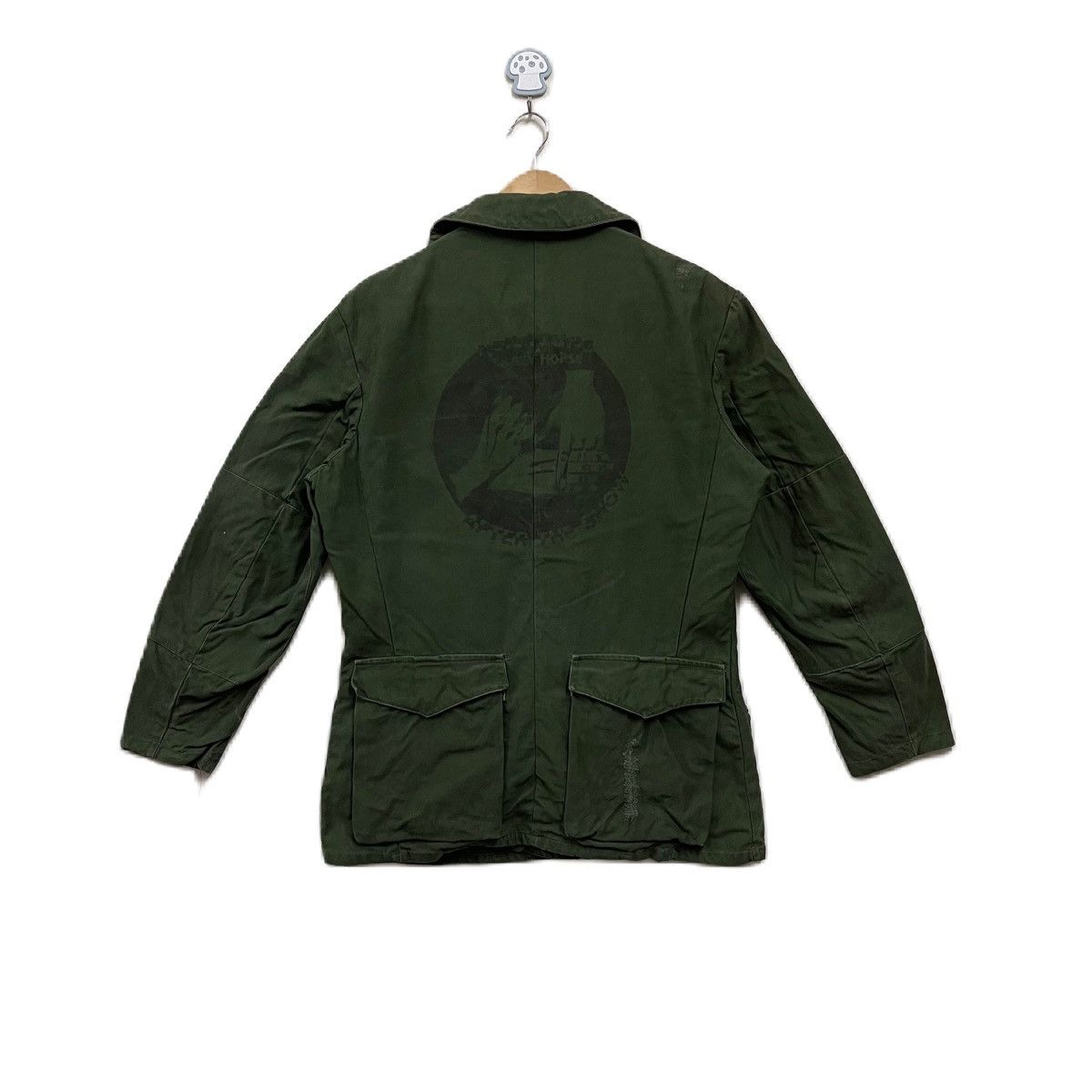 Hysteric Glamour Vintage Military Jacket C48 Crazy Horse Size US L / EU 52-54 / 3 - 2 Thumbnail