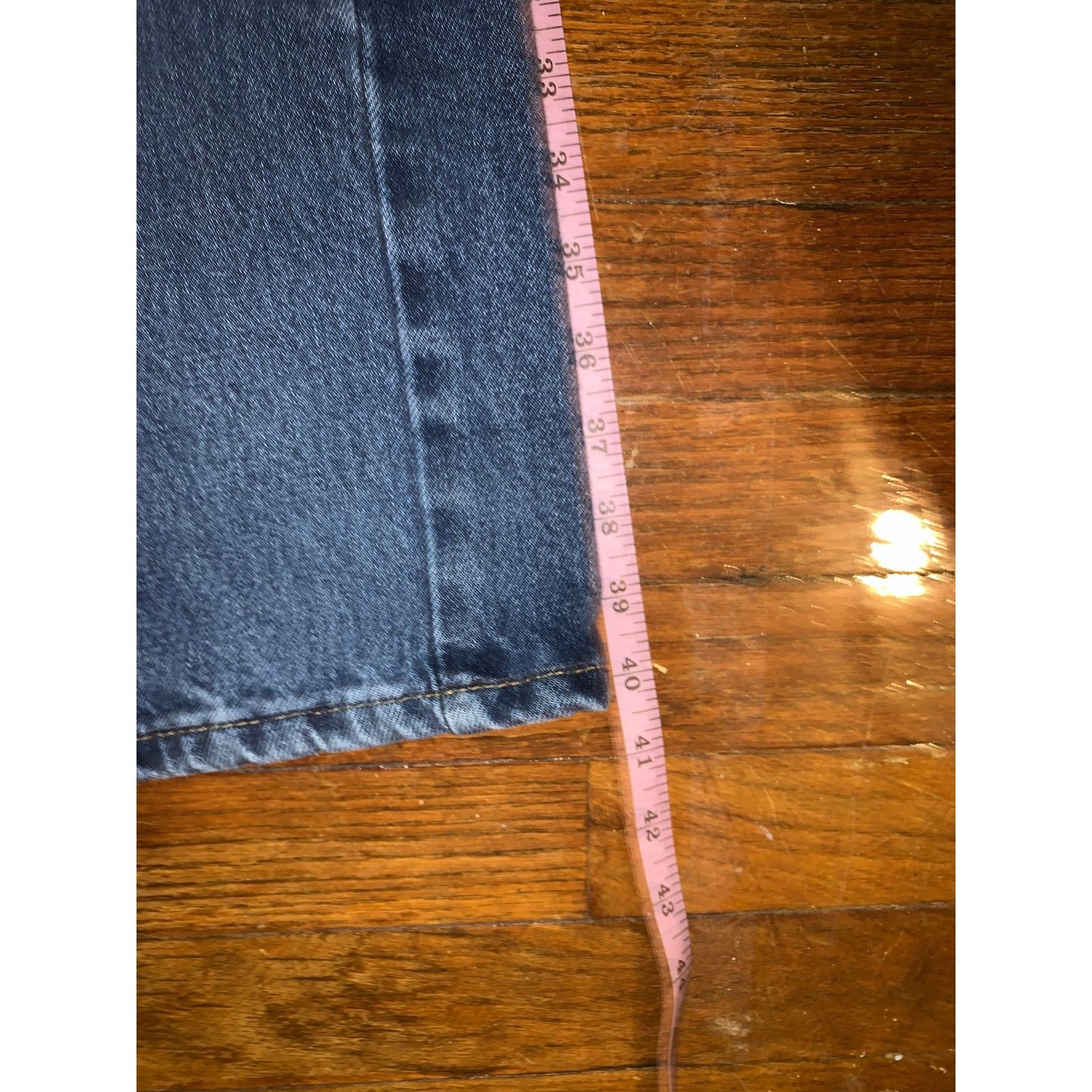 Levi's Levi’s 505 Straight Leg Jeans Mens 36x30 Small e Red Tab Size US 36 / EU 52 - 3 Thumbnail