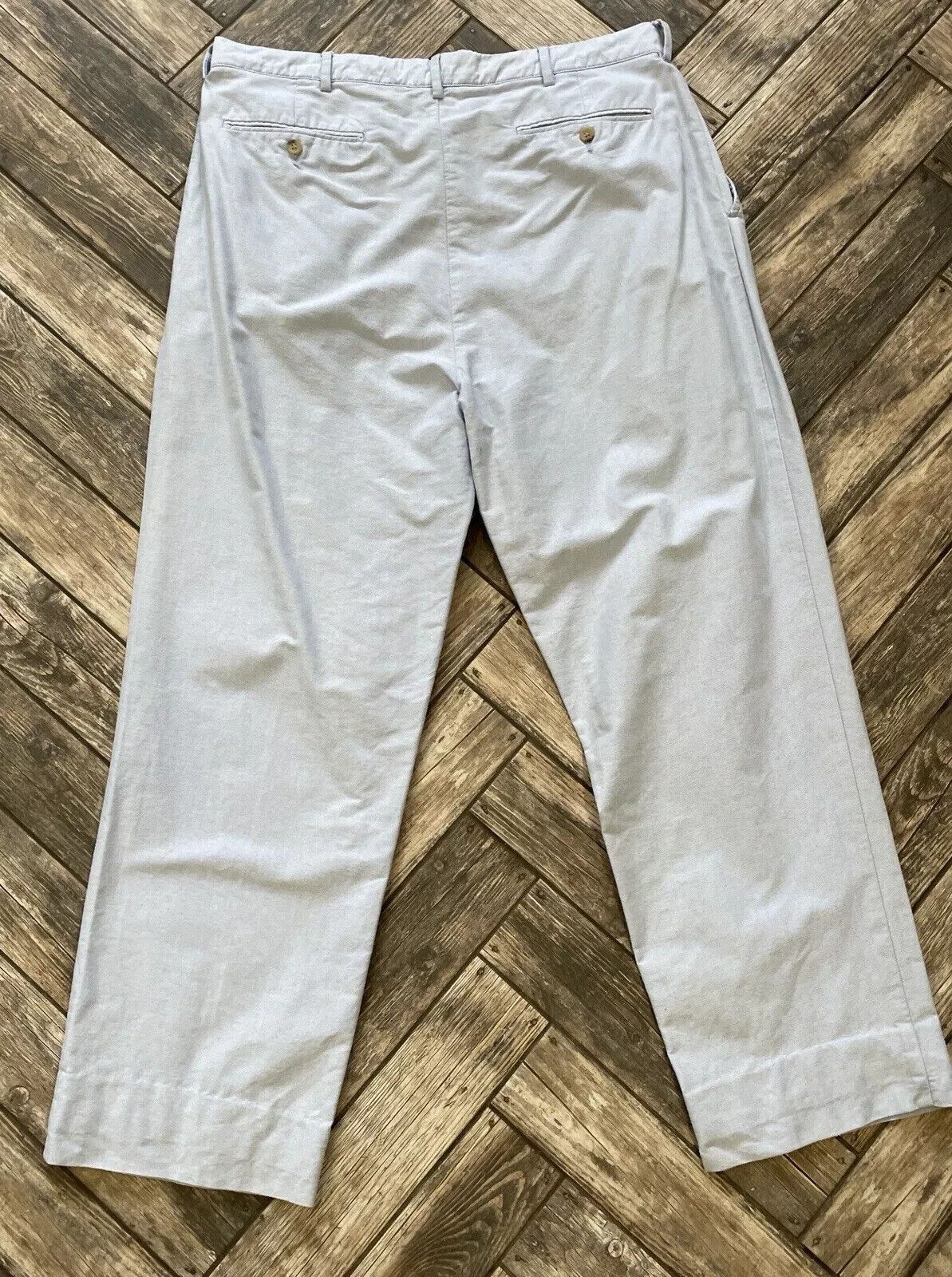 Polo Ralph Lauren Polo Ralph Lauren Cotton Chino Trousers Blue 34/30 Size US 34 / EU 50 - 2 Thumbnail