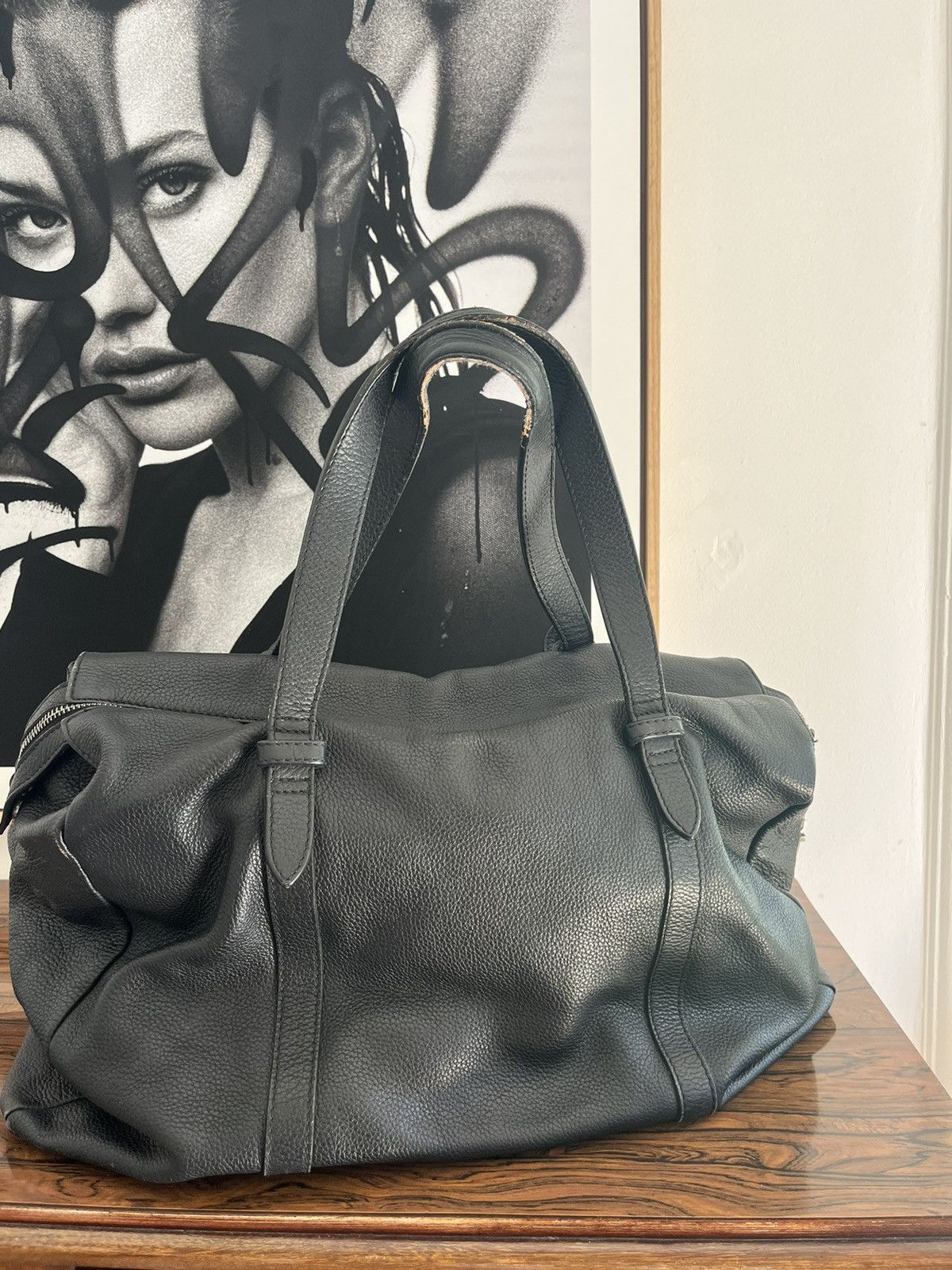 Giorgio Armani Week-end bag cuir Giorgio Armani Size ONE SIZE - 5 Thumbnail