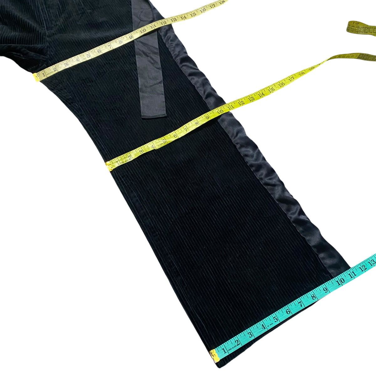 GU × Undercover GU UNDERCOVER Lace Corduroy Baggy Wide Leg Pants Size 26" / US 2 / IT 38 - 17 Thumbnail