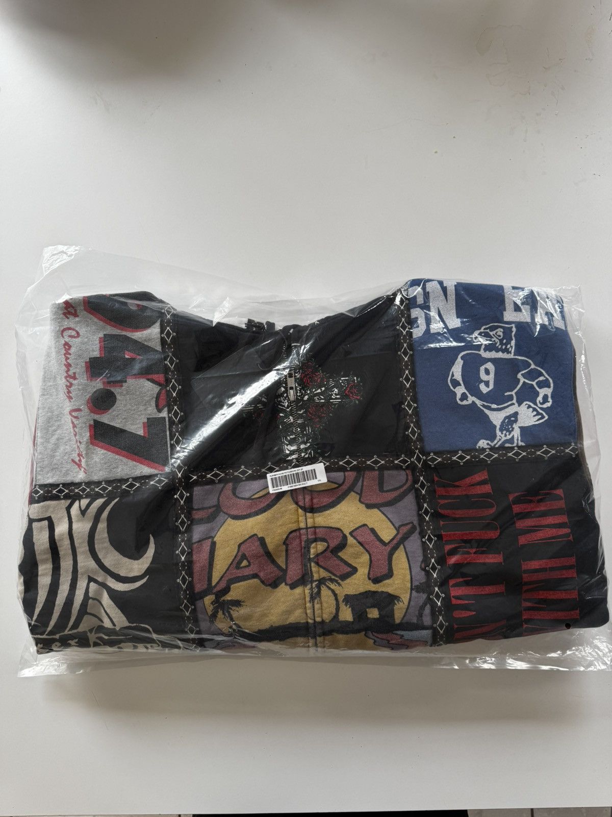 Number (N)ine × Supreme SUPREME Number (n)ine Patchwork Zip Up