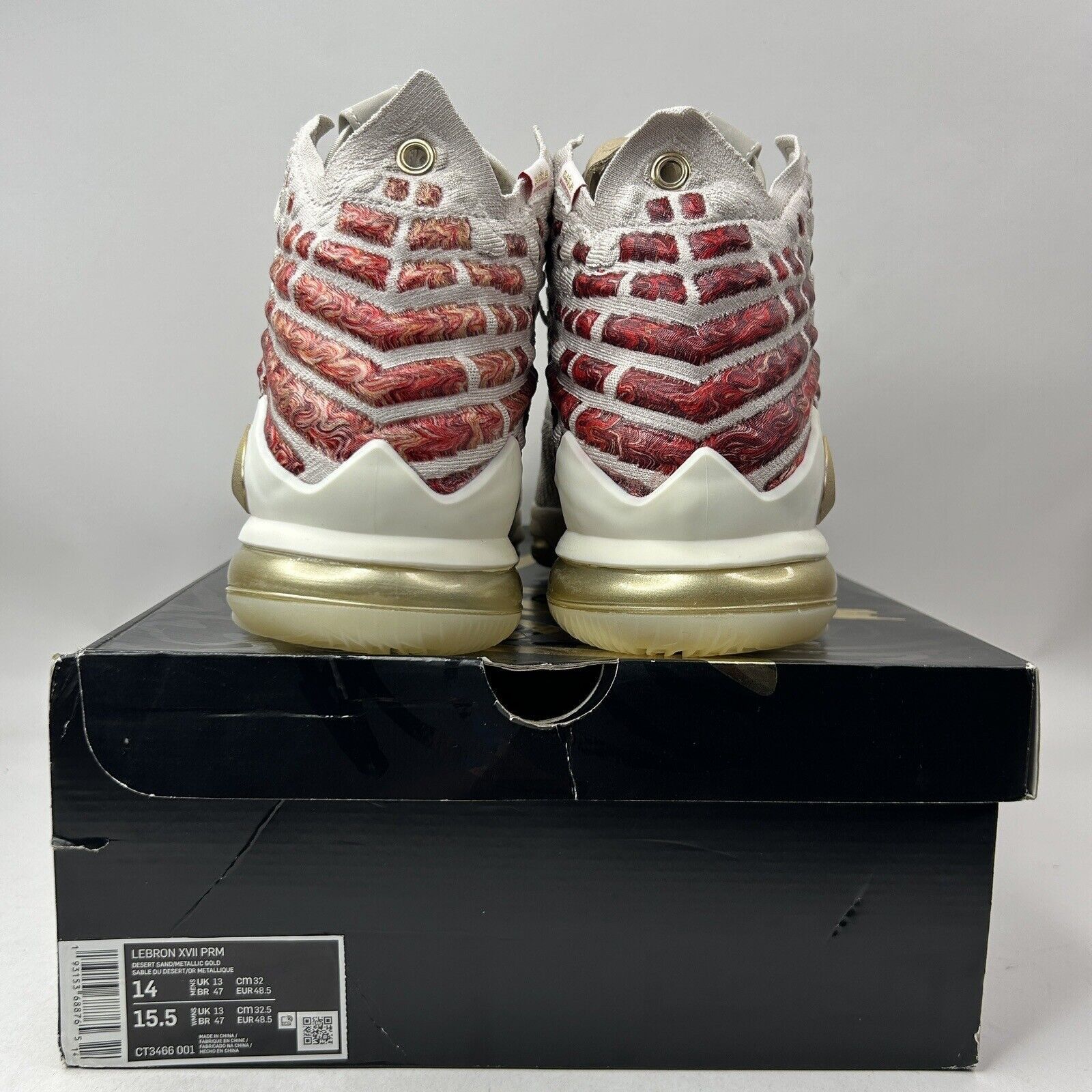 Nike Nike LeBron James 17 XVII “Harlem Win/Win” 2023 Size US 14 / EU 47 - 4 Thumbnail