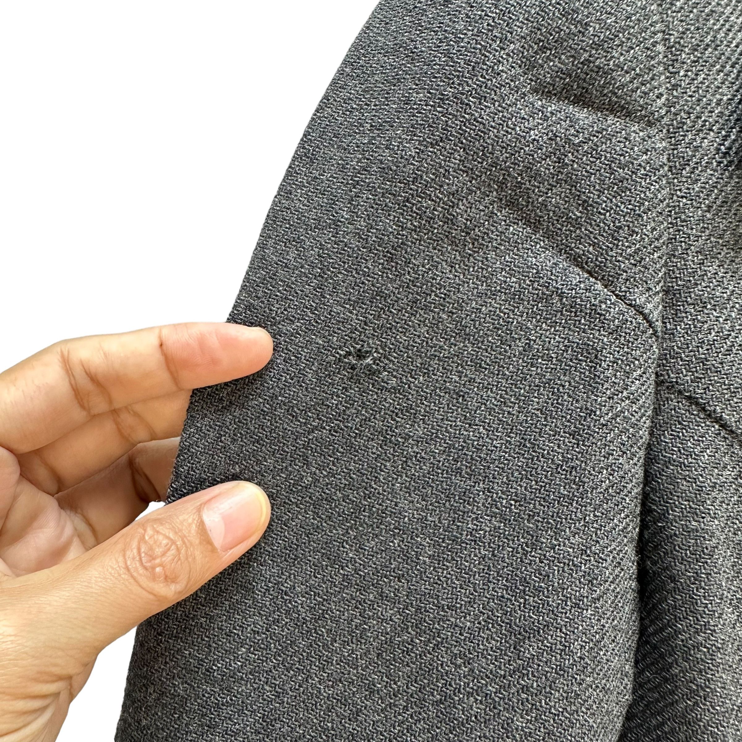 Japanese Brand Vintage Ingrid Van de Wiele Hybrid Wool Overcoat #A25-0560 Size XS / US 0-2 / IT 36-38 - 6 Thumbnail
