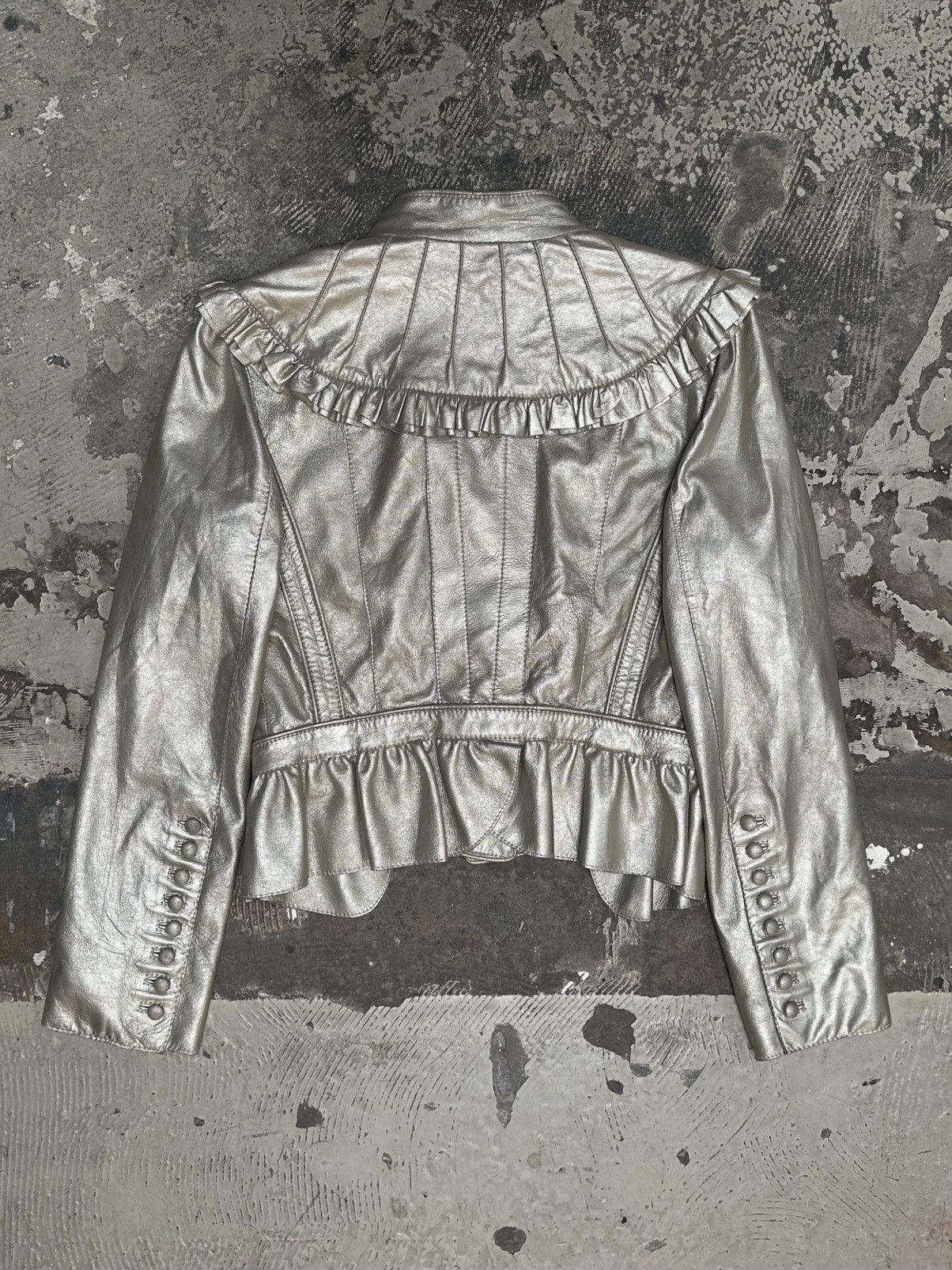 Marc Jacobs Marc Jacobs SS2004 leather jacket Size M / US 6-8 / IT 42-44 - 2 Thumbnail