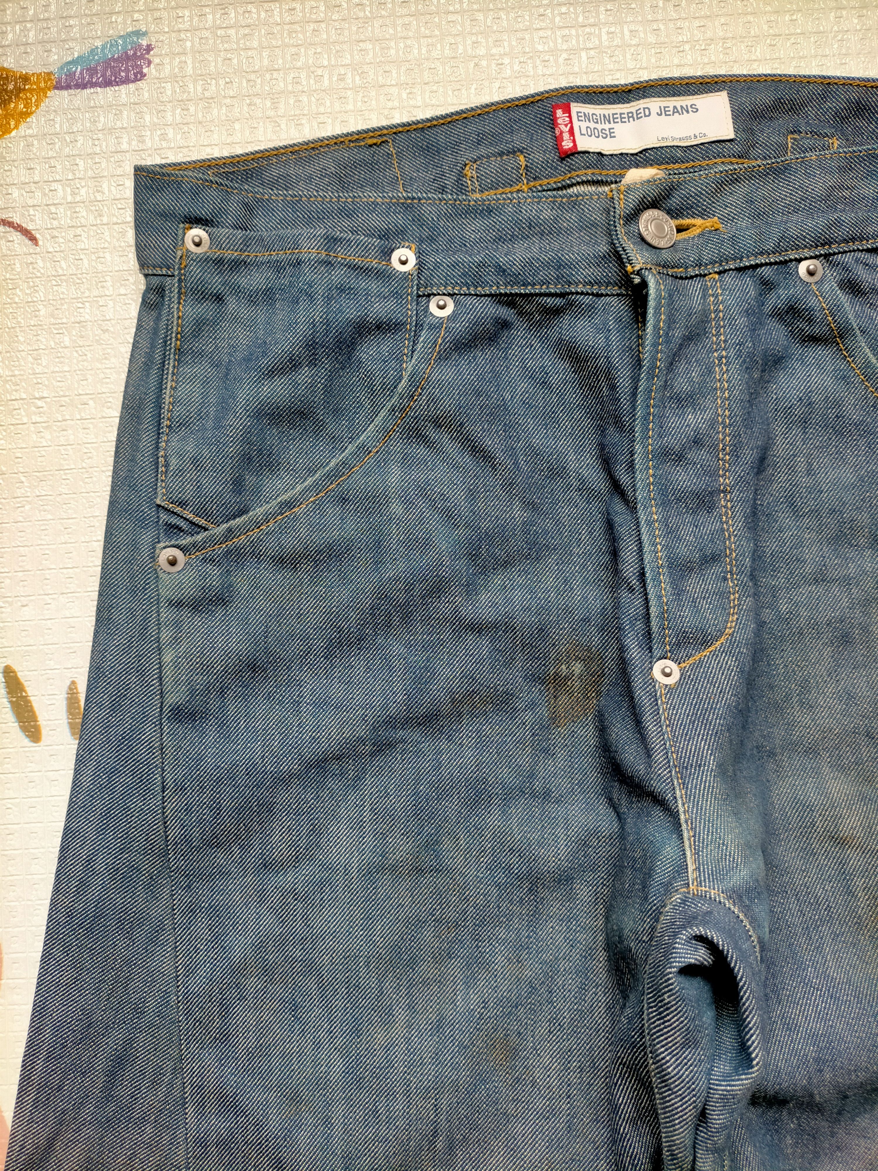 Levi's Levis Engineered Jeans Rusty Denim Pants Size US 30 / EU 46 - 6 Thumbnail