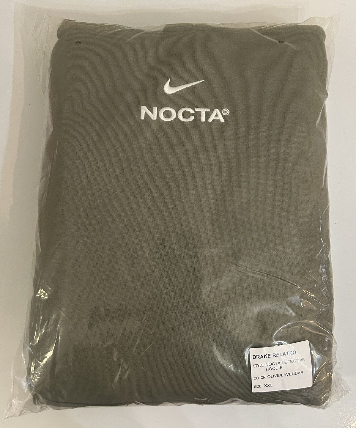 Drake × Nike Drake x Nike DEFECTIVE GARMENTS HOODIE Size US XXL / EU 58 / 5 - 1 Thumbnail