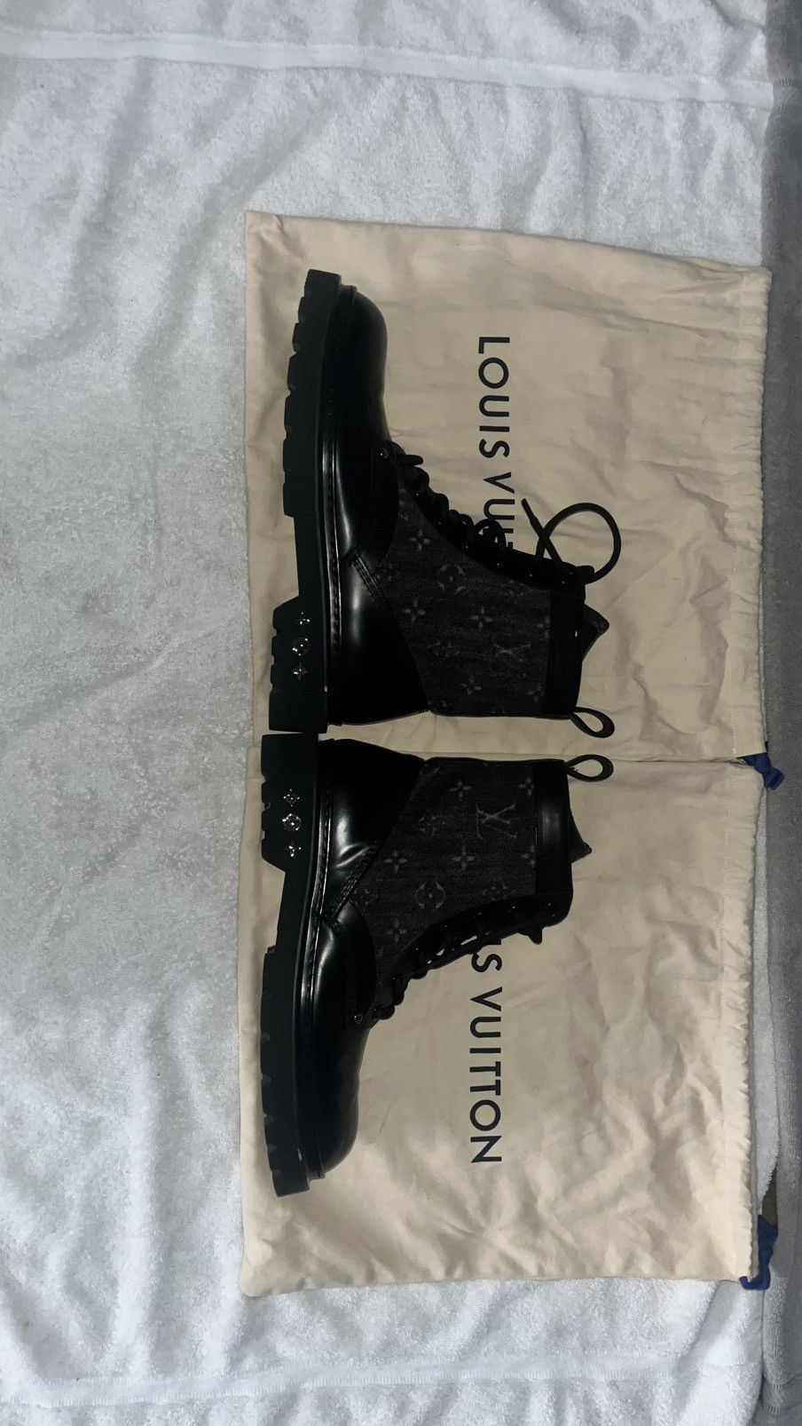 Louis Vuitton Louie Vuitton Boots Ranger Size US 12 / EU 45 - 8 Thumbnail