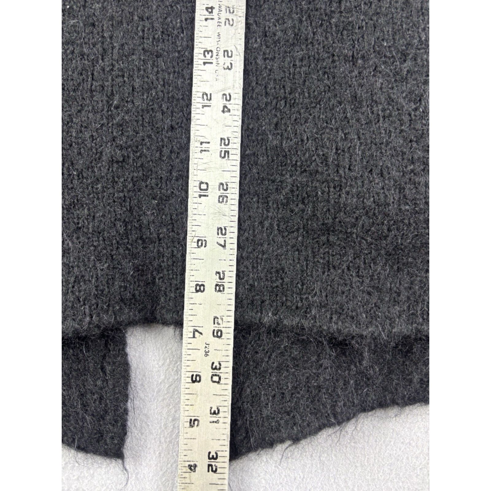 Zadig & Voltaire Zadig & Voltaire Cardigan Women’s XS Black Open Front Sweater Wool Blend Knit V-Neck Logo Long Sleeve Casual Workwear Size XS / US 0-2 / IT 36-38 - 8 Thumbnail