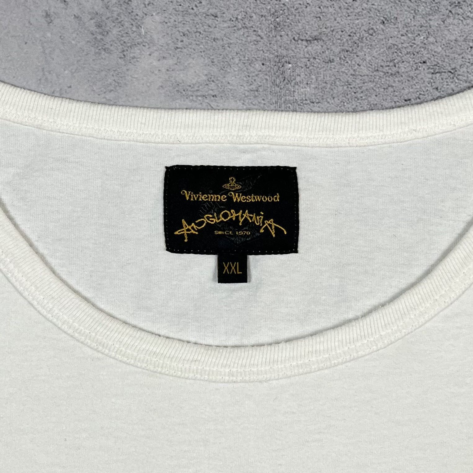 Vivienne Westwood Vivienne Westwood I Love Crap Big Logo Heart T Shirt Size US XXL / EU 58 / 5 - 13 Thumbnail