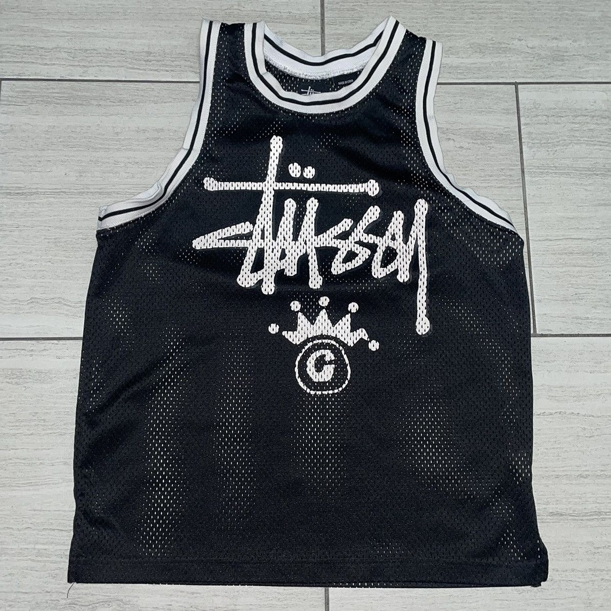 Stussy Stussy Basketball Jersey Men s Size Small Mesh Grailed