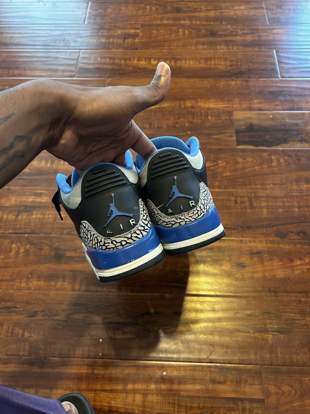 Jordan Brand Jordan 3 “Sport Blue” Size US 12 / EU 45 - 4 Thumbnail