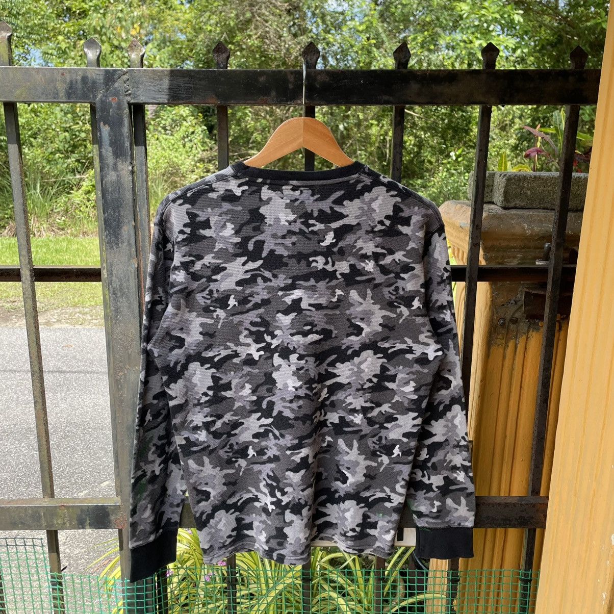 Polo Ralph Lauren × Ralph Lauren × Vintage 🔥Polo Ralph Lauren Small Pony Camo Design Waffle Shirts Size US M / EU 48-50 / 2 - 2 Thumbnail