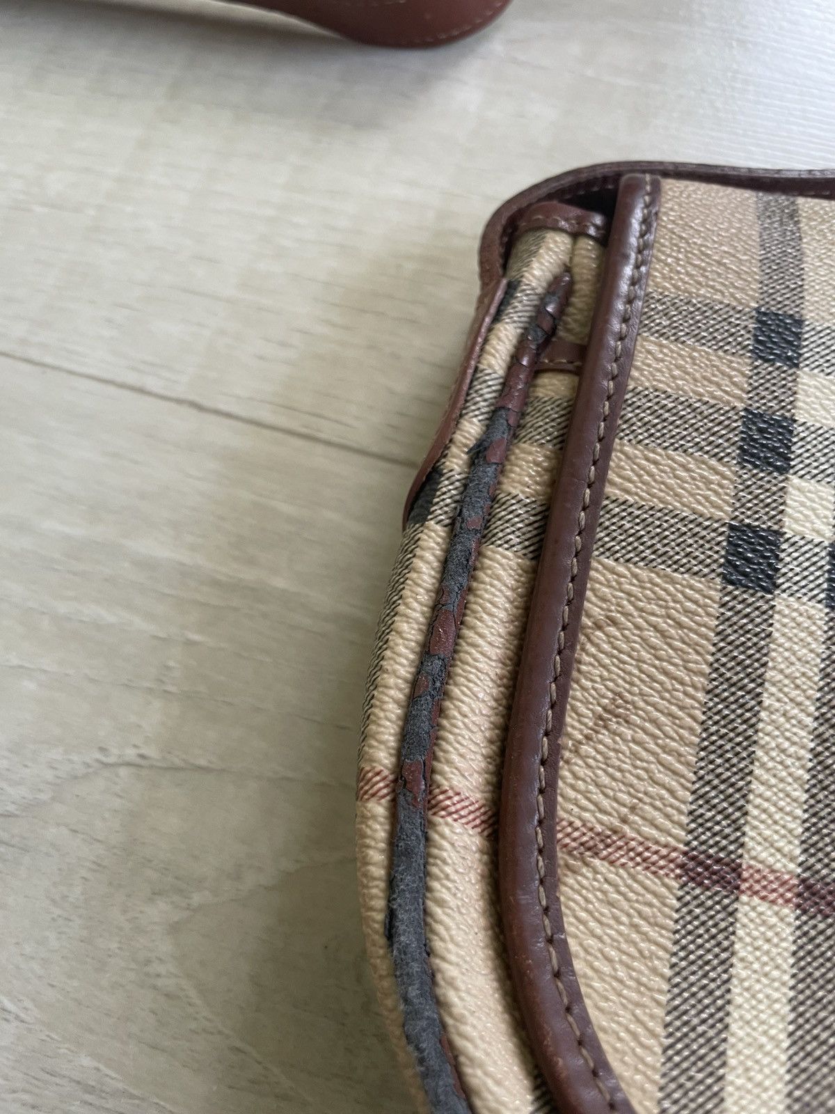 Burberry × Vintage Burberry's Vintage Bag messenger Size ONE SIZE - 7 Thumbnail