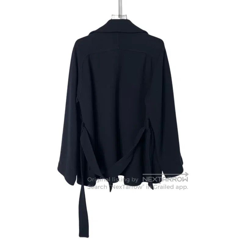 Hermes Hermes Cashmere Coat, Classic Collar Design, Leather Trim Size XXS / US 00 / IT 34 - 5 Thumbnail