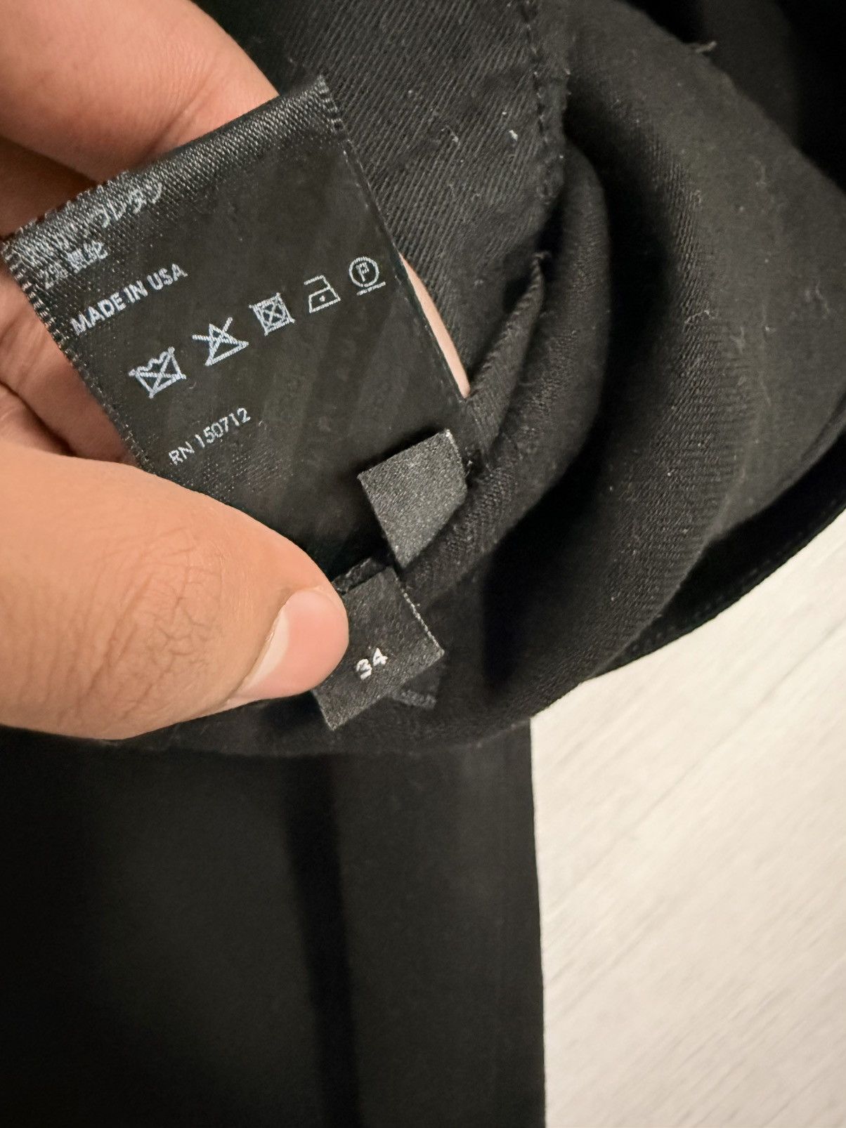 Amiri Amiri black denim jeans Size 34 Authentic Size US 34 / EU 50 - 5 Thumbnail