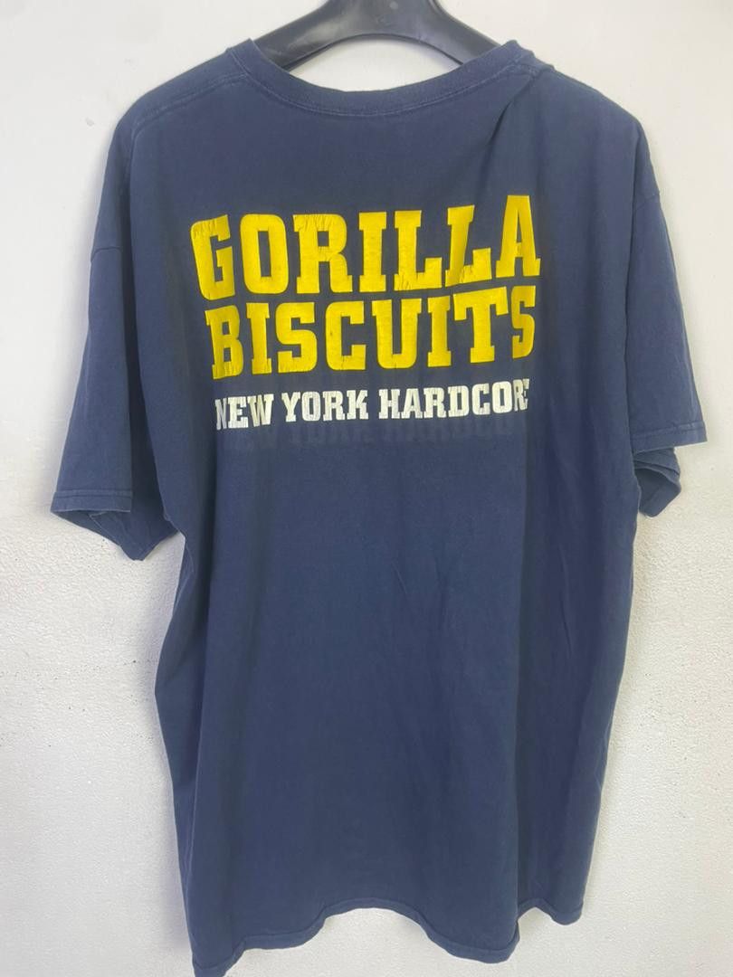 Band Tees × Vintage vintage Gorilla Biscuits punk band Size US XL / EU 56 / 4 - 10 Thumbnail
