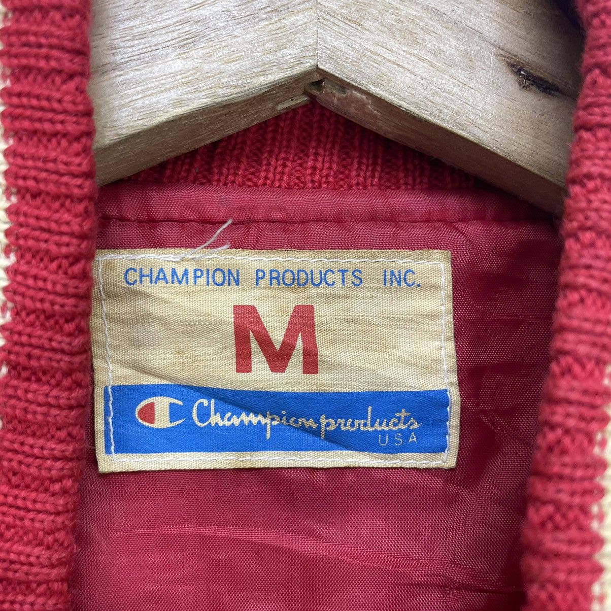 Champion Vintage Champion Usa Varsity Jacket Size US S / EU 44-46 / 1 - 5 Thumbnail