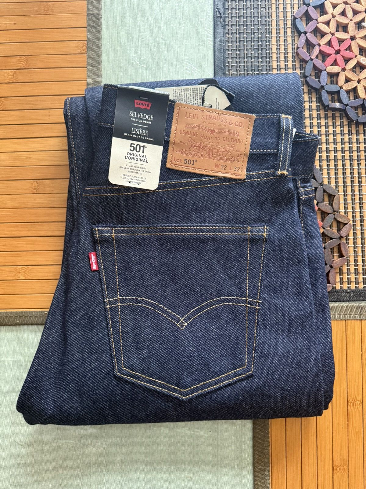 Levi's 1955 501 LEVI’S SELVEDGE DENIM BIG E Size US 32 / EU 48 - 1 Thumbnail