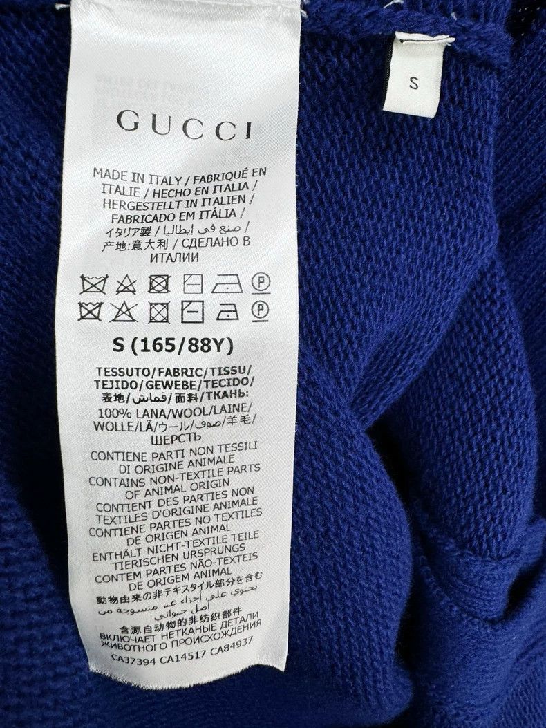 Gucci Gucci Wool cardigan sweater 2502-Nextarrow Size US S / EU 44-46 / 1 - 6 Thumbnail