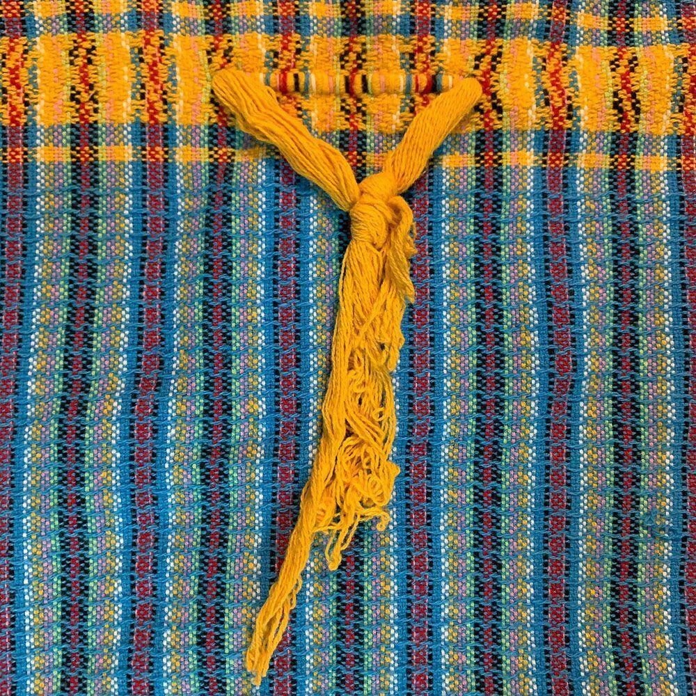Designer Used Blue Loomed Blouse XL Size XL / US 12-14 / IT 48-50 - 4 Thumbnail