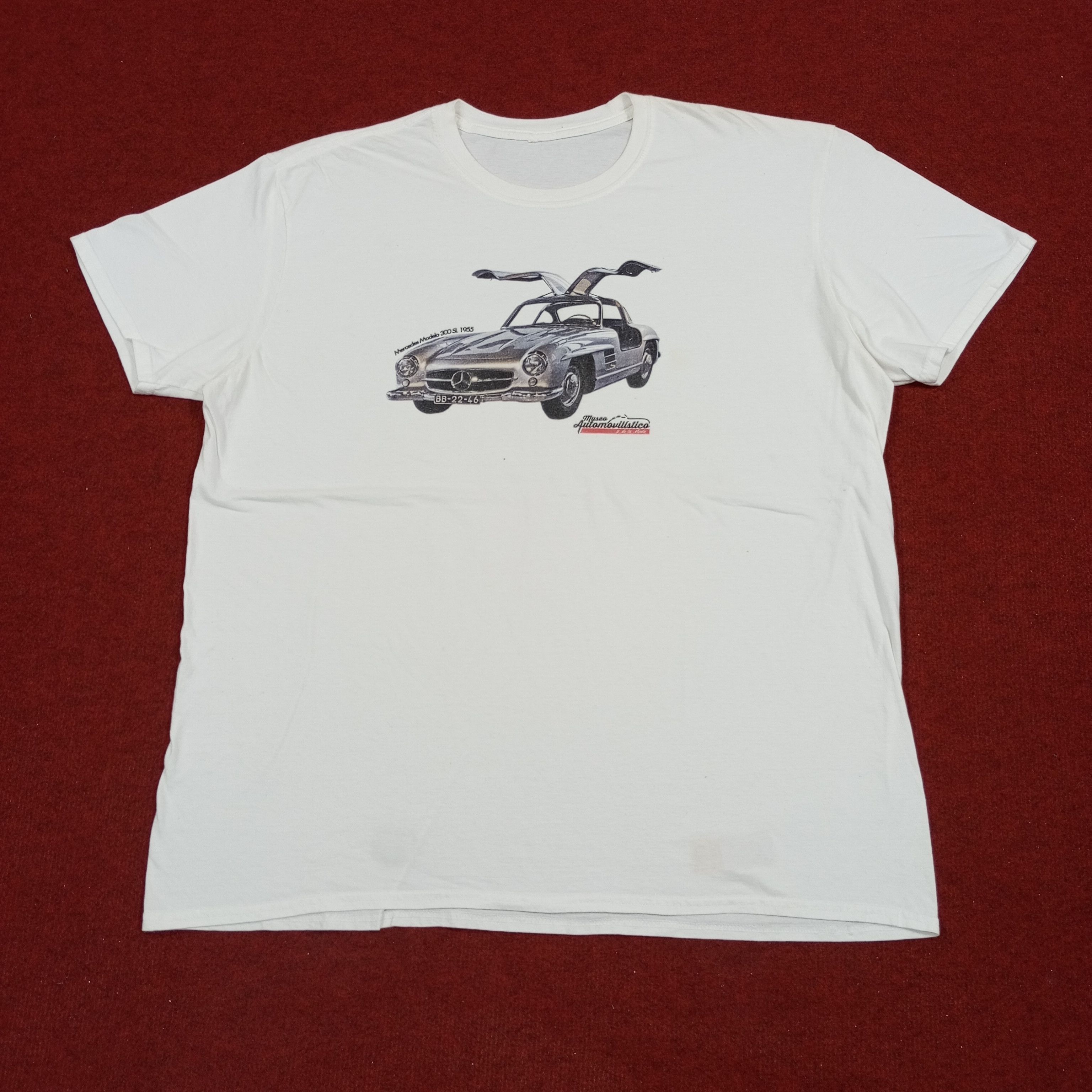 Mercedes-Benz × Vintage Mercedes Modela 300 SL 1995 Classic Design Style Tshirt Size US XL / EU 56 / 4 - 1 Thumbnail