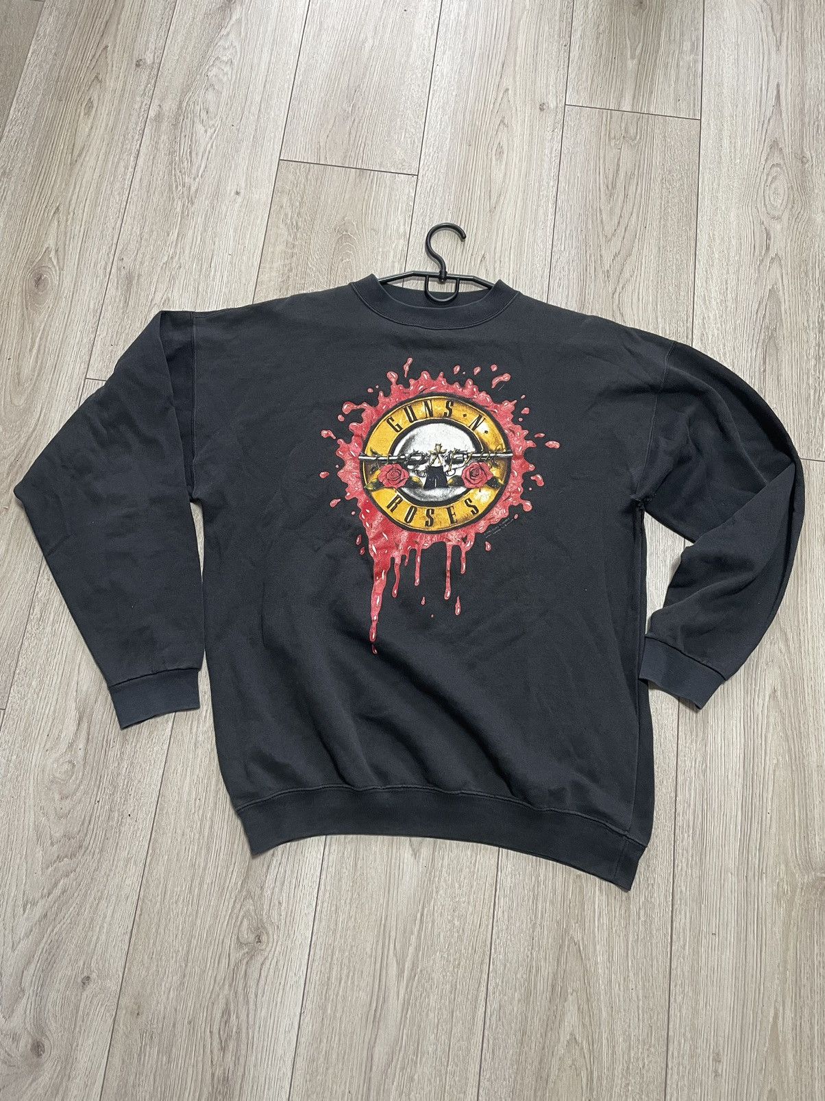 Band Tees 1991 Guns N Roses Get In The Ring Tour 1991/1992 Sweatshirt Size US XL / EU 56 / 4 - 3 Thumbnail
