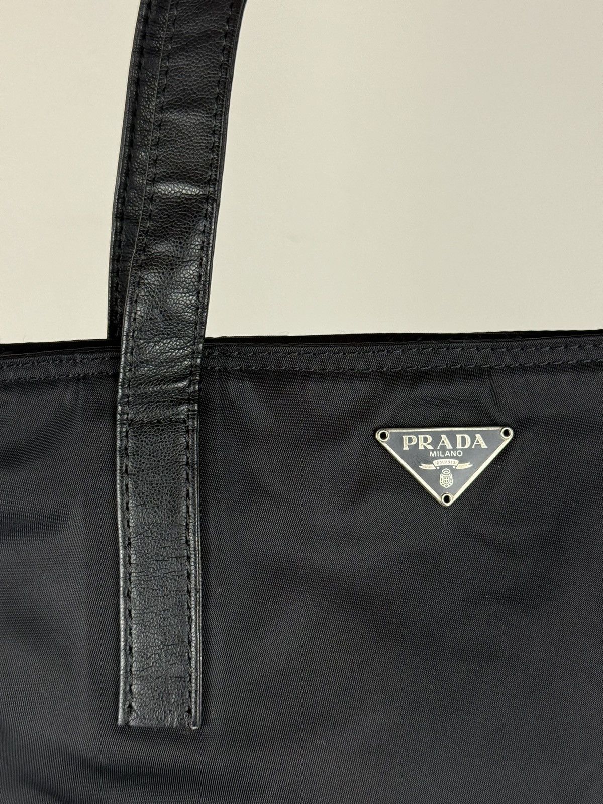 Prada Blach nylon shopper bag Prada original casual item Size ONE SIZE - 4 Thumbnail