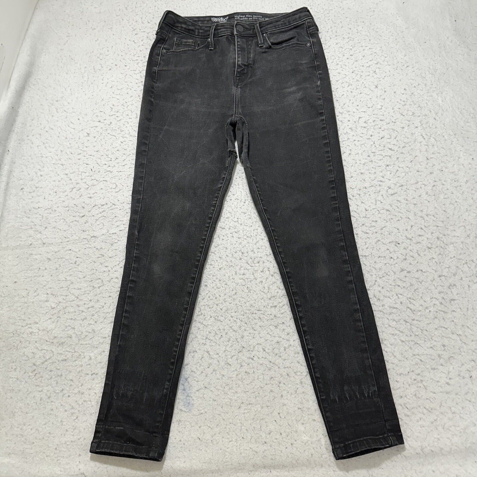 Mossimo Mossimo 6 (28x27) Regular Highest Rise Skinny Jeans Stretch Size 28" / US 6 / IT 42 - 1 Thumbnail