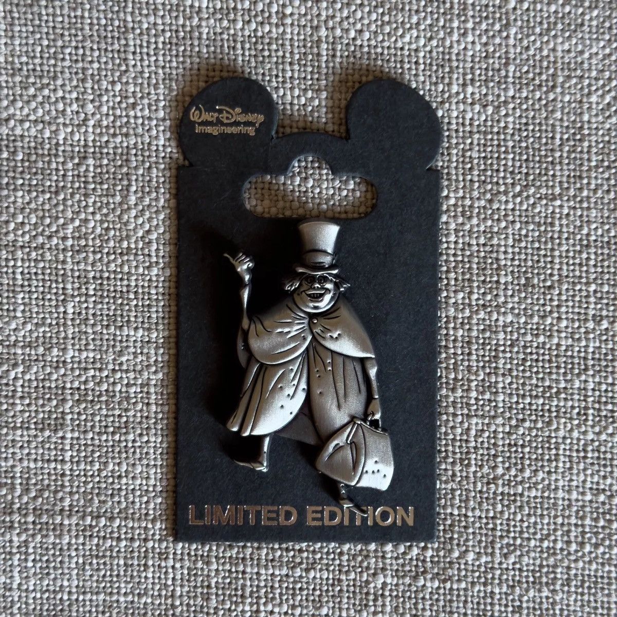 Disney Haunted Mansion Hitchhiking Ghosts Metal Series Phineas Size ONE SIZE - 1 Thumbnail