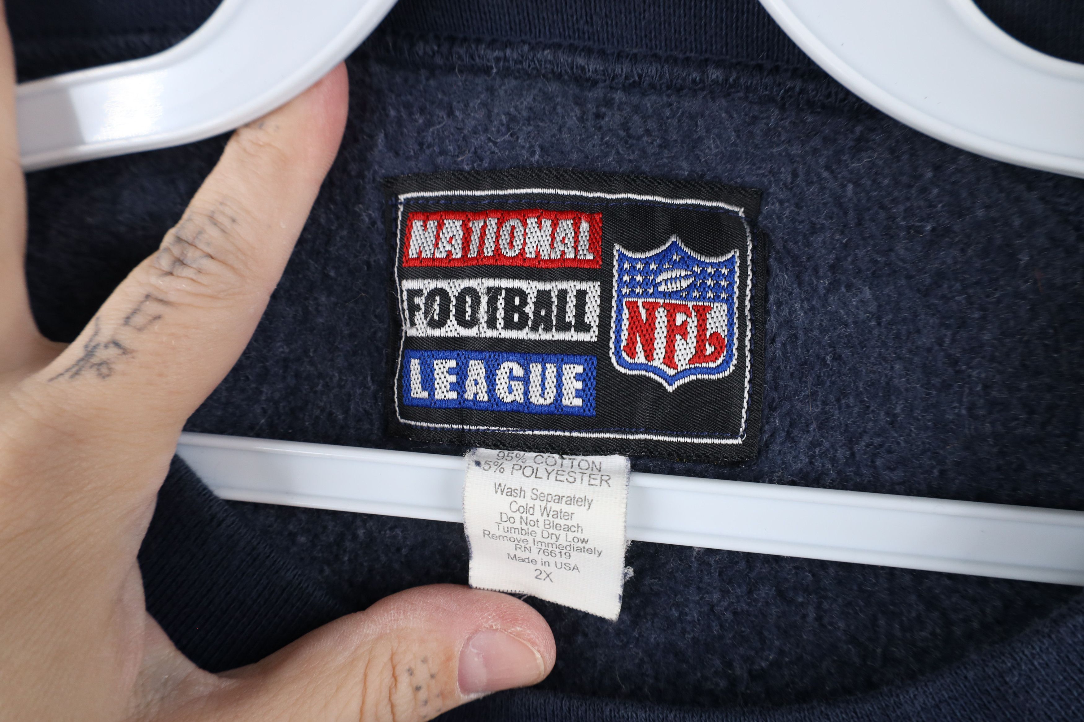 Vintage Vintage 90s Heavyweight St Louis Football Sweatshirt USA Size US XXL / EU 58 / 5 - 6 Thumbnail