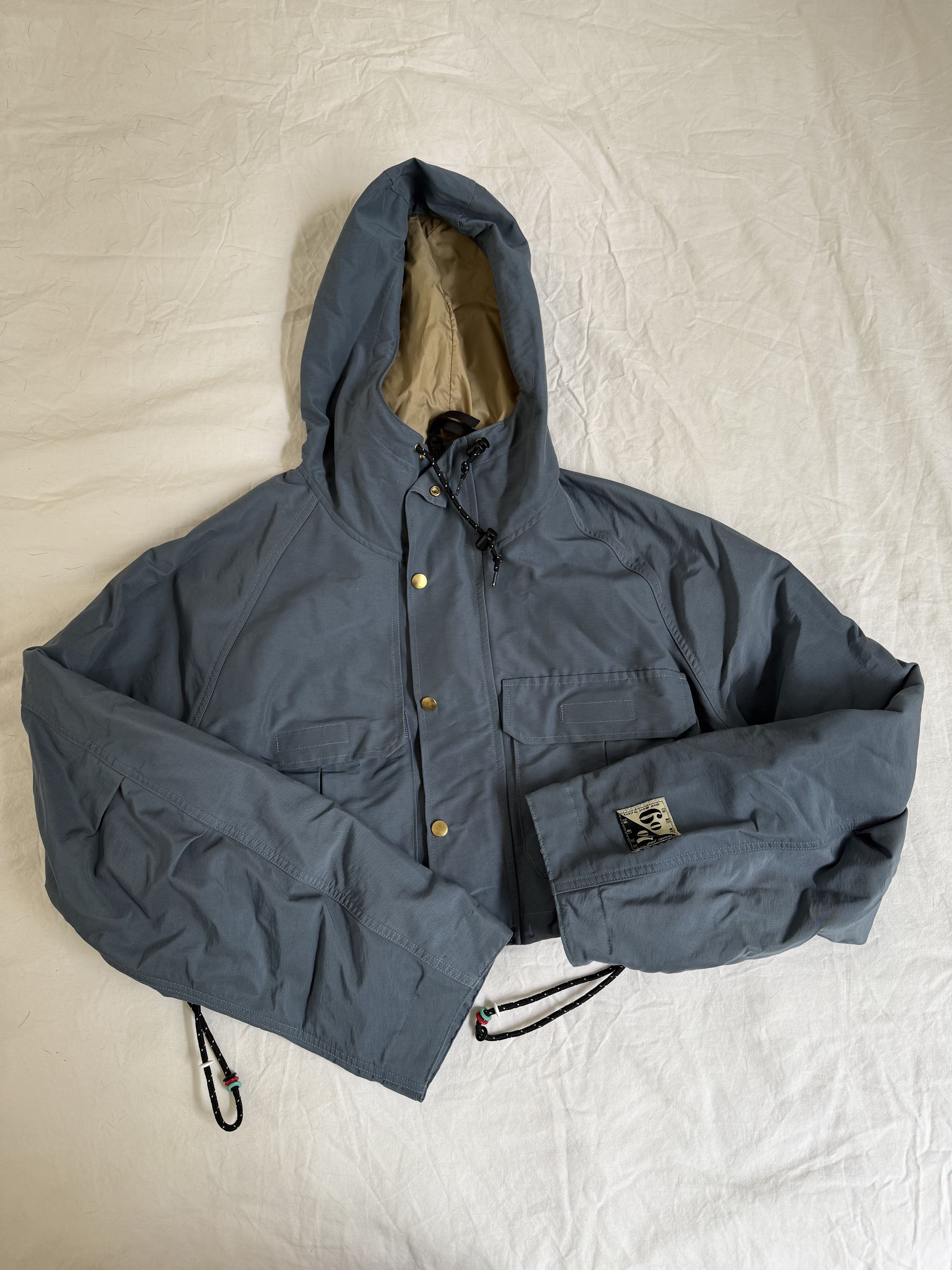 Kapital Kapital Blue Grey Fish Parka Size US M / EU 48-50 / 2 - 6 Thumbnail