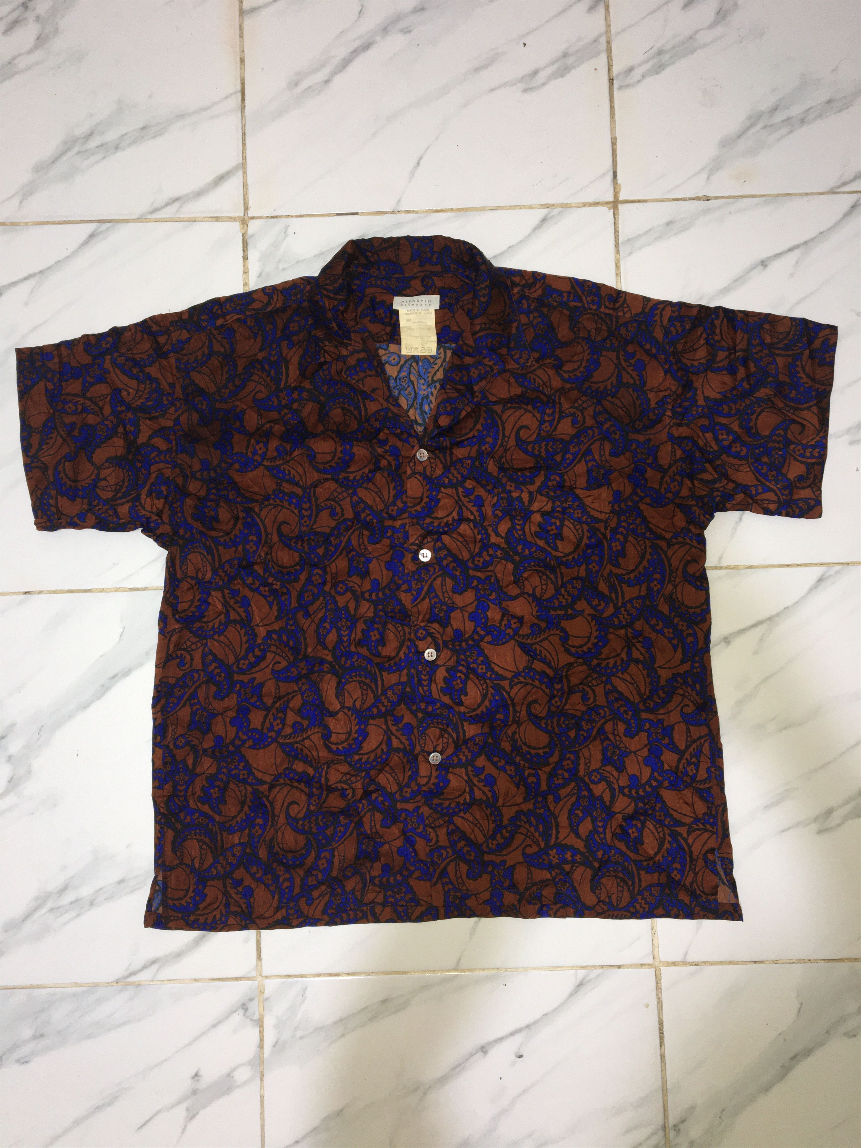 Japanese Brand ALFASPIN STANDARD Button Ups Shirts Size US L / EU 52-54 / 3 - 1 Thumbnail