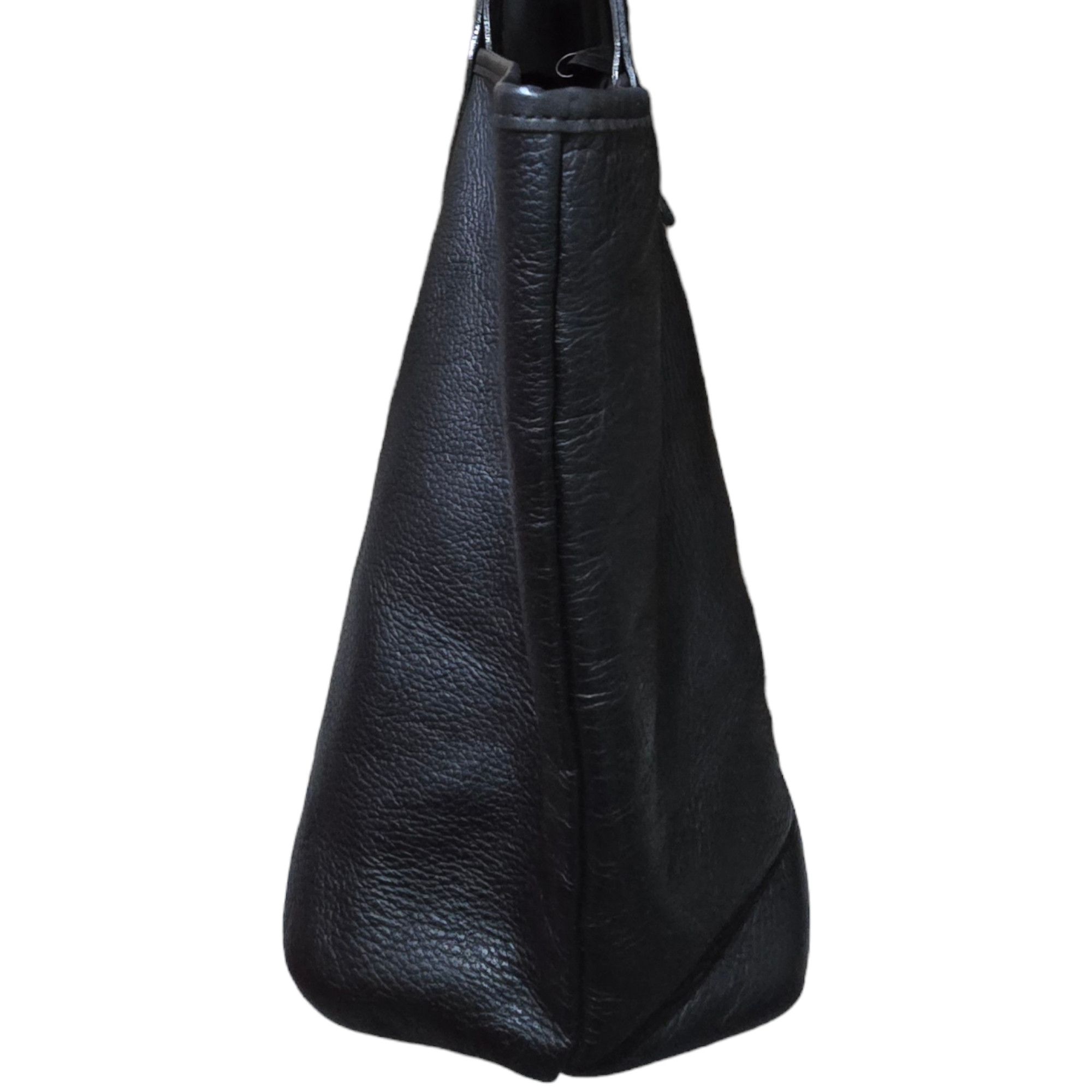 Carpe Diem wjk by Jun Hashimoto - Shrink Leather Tote Bag w/ Clochette Size ONE SIZE - 3 Thumbnail