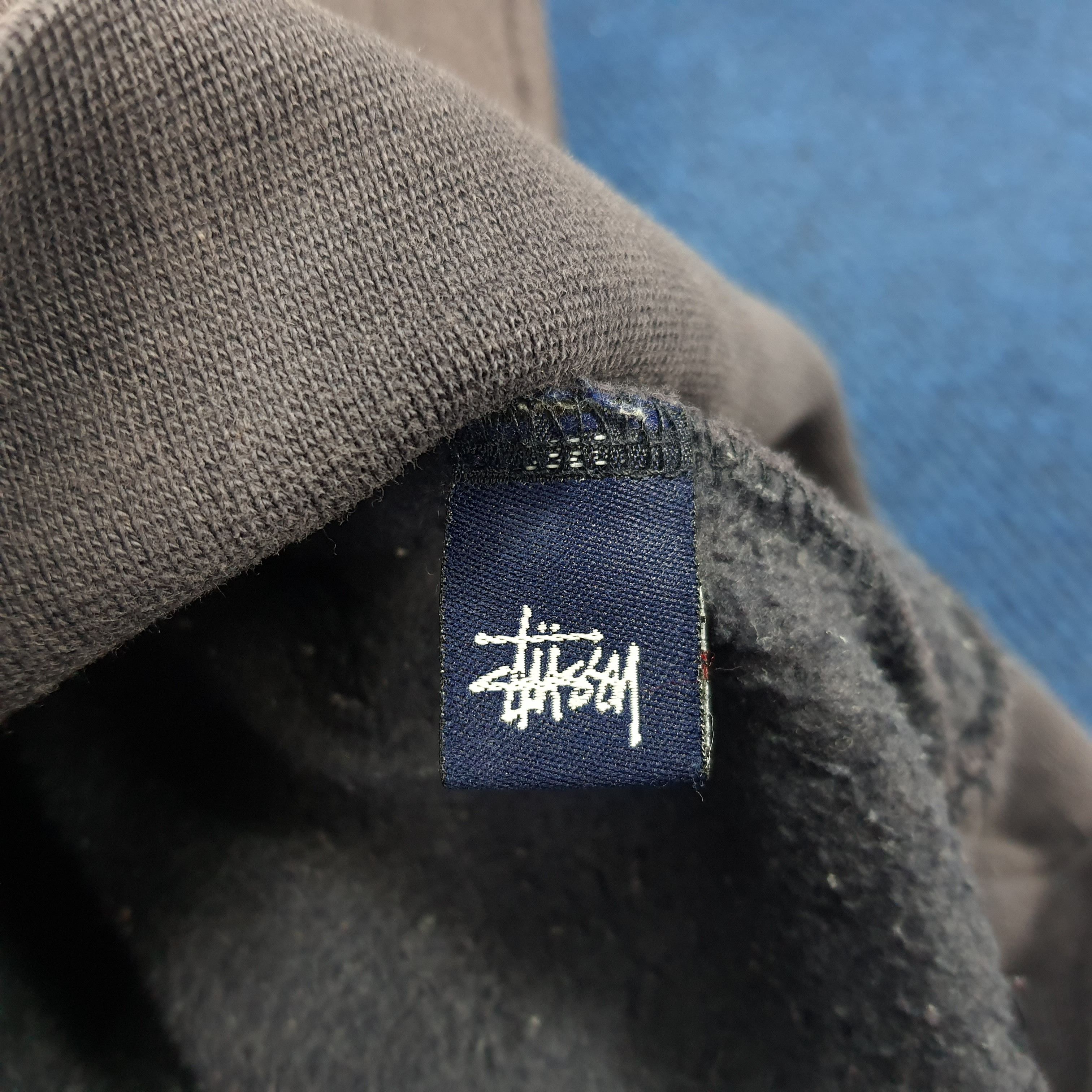 Stussy × Vintage Vintage Stussy Spell Out Custom Back Logo Hoodies Size US XL / EU 56 / 4 - 7 Thumbnail