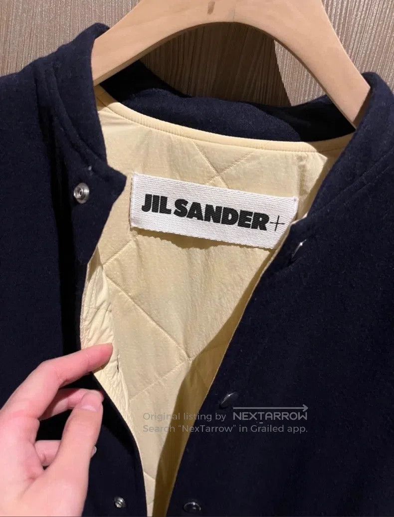 Jil Sander Jil Sander size 44 Men's wool color-block padded jacket Size US S / EU 44-46 / 1 - 3 Thumbnail