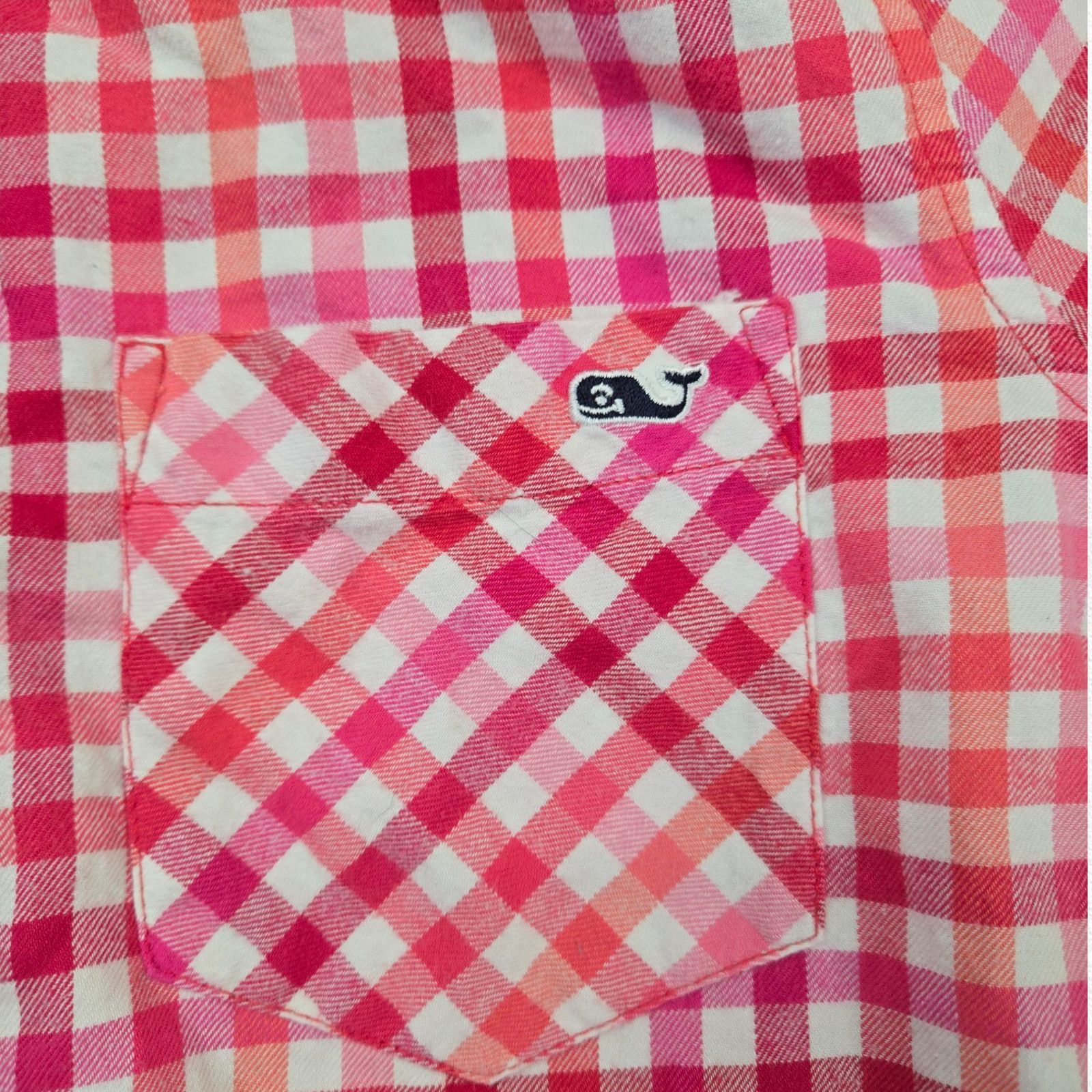 Vineyard Vines Vineyard Vines Pink Gingham Plaid Button Down Shirt Size 0 Size XS / US 0-2 / IT 36-38 - 5 Thumbnail