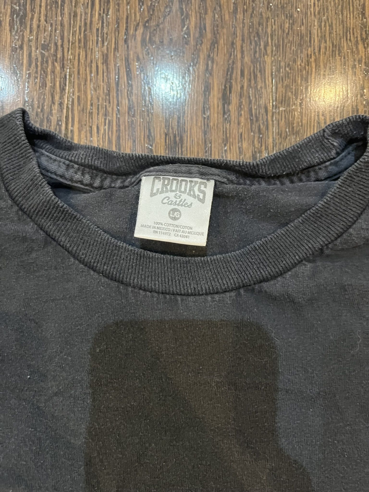 Crooks & Castles Crooks & Castles Vintage Y2K T-Shirt Black Size L Size US L / EU 52-54 / 3 - 2 Thumbnail