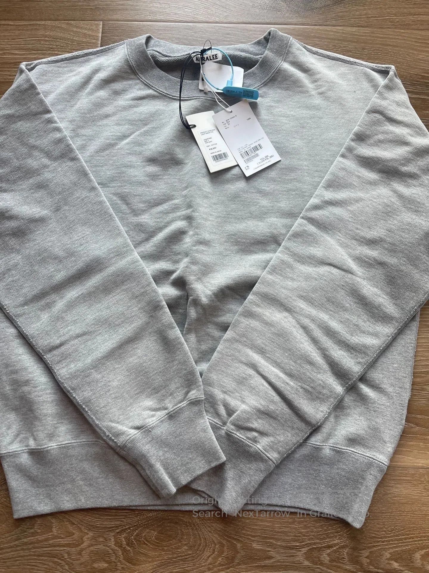 Auralee AURALEE Pima Light Sweatshirt. Size US XL / EU 56 / 4 - 3 Thumbnail