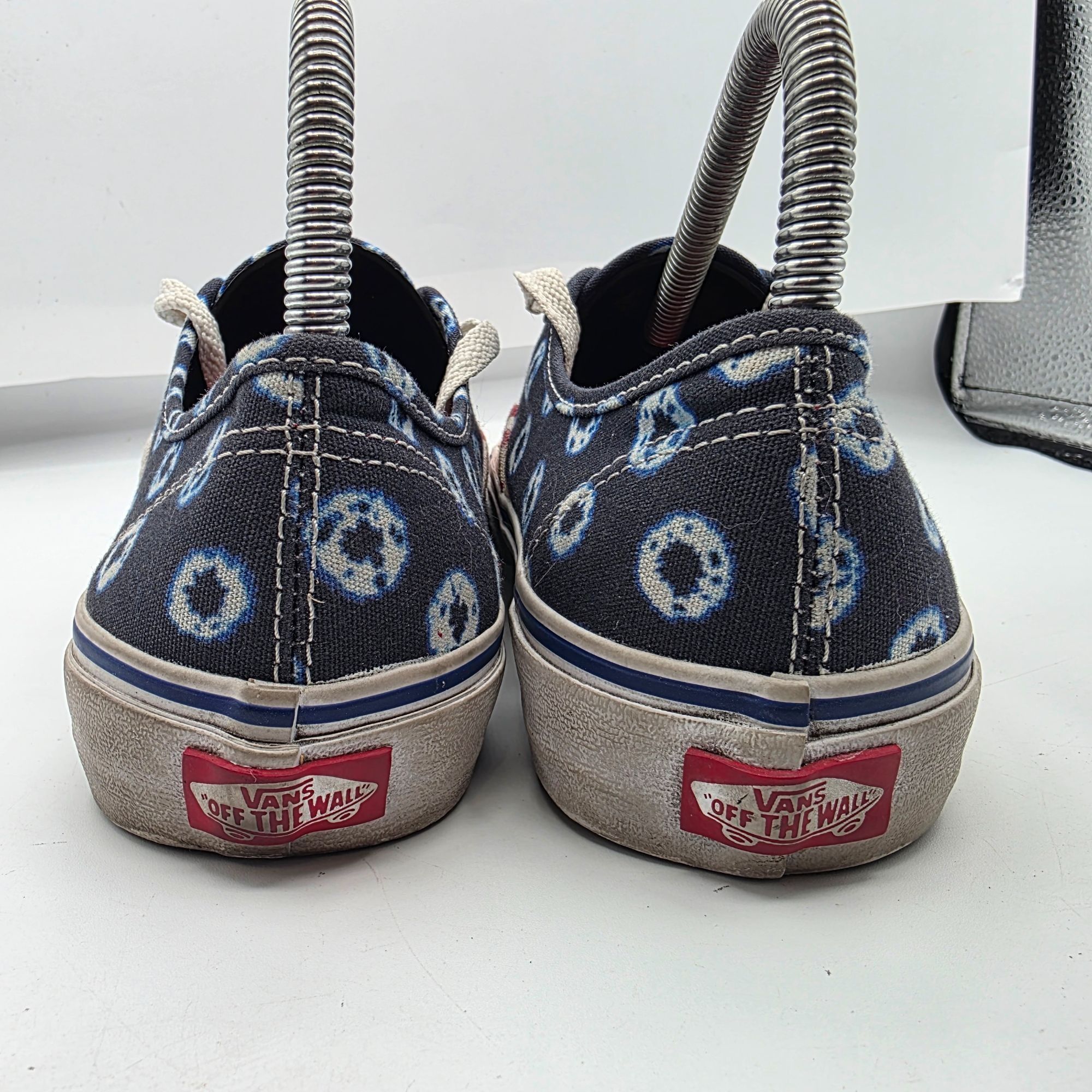 Vans Vans Authentic Dyed Dots & Stripes Womens Size 7 Red White B Size US 7 / IT 37 - 5 Thumbnail