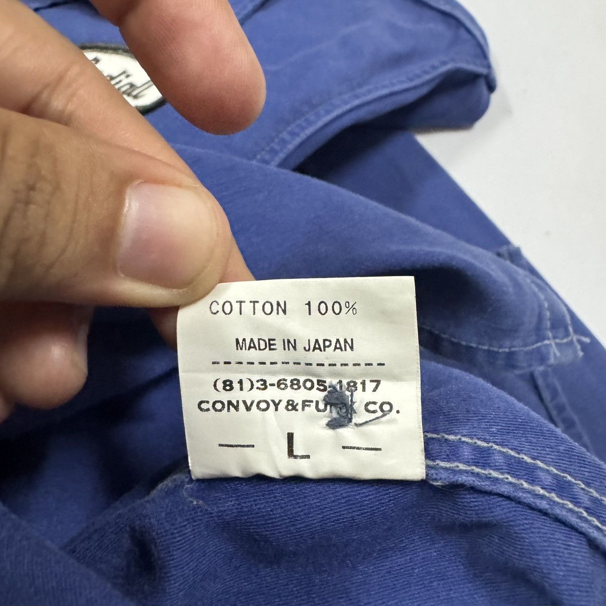 Toyo Enterprises El Radial Purple Moon Chambray Button Ups Made In Japan Size US M / EU 48-50 / 2 - 13 Thumbnail
