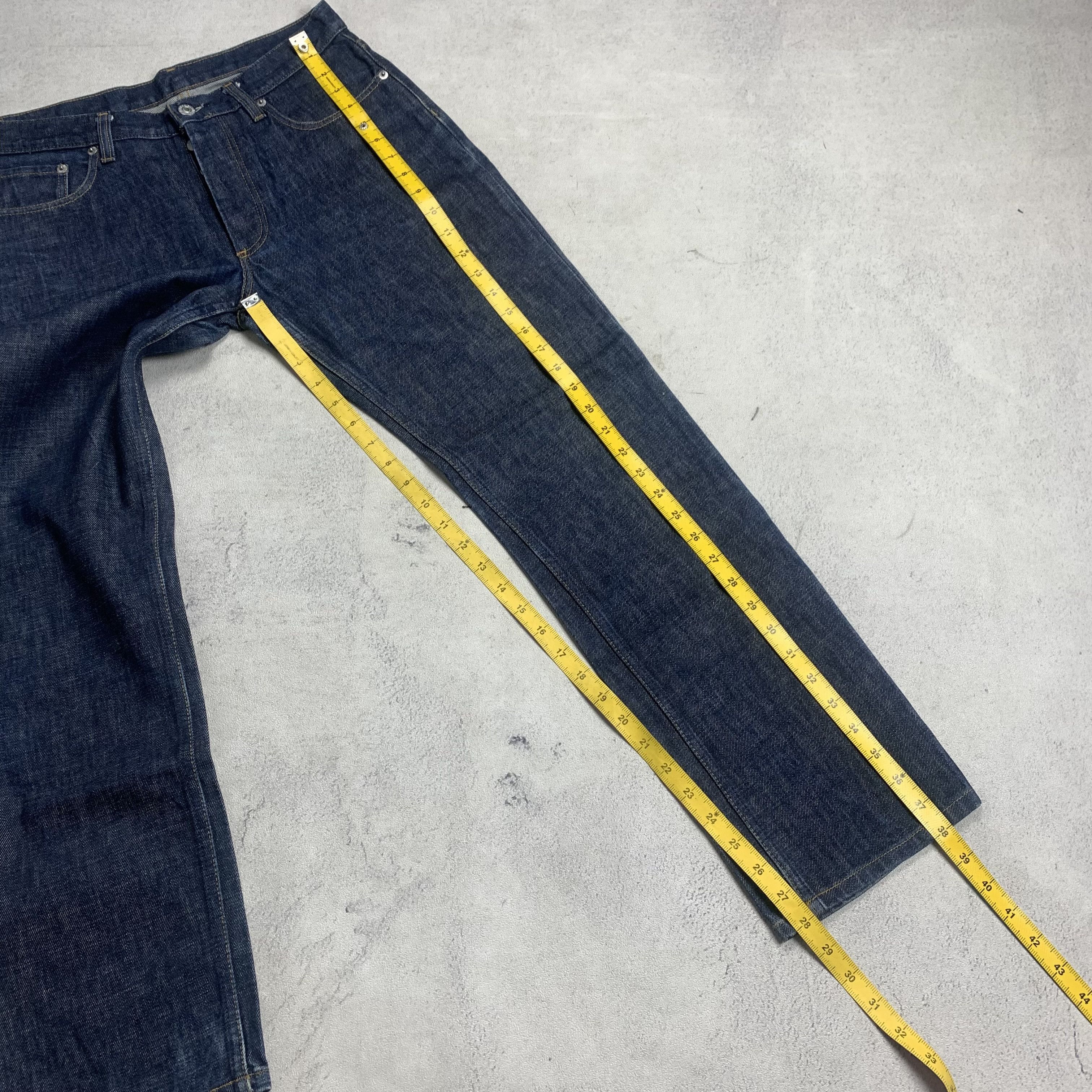 Helmut Lang 1999 Helmut Lang Classic Raw Denim Italian Cut Size US 28 / EU 44 - 11 Thumbnail