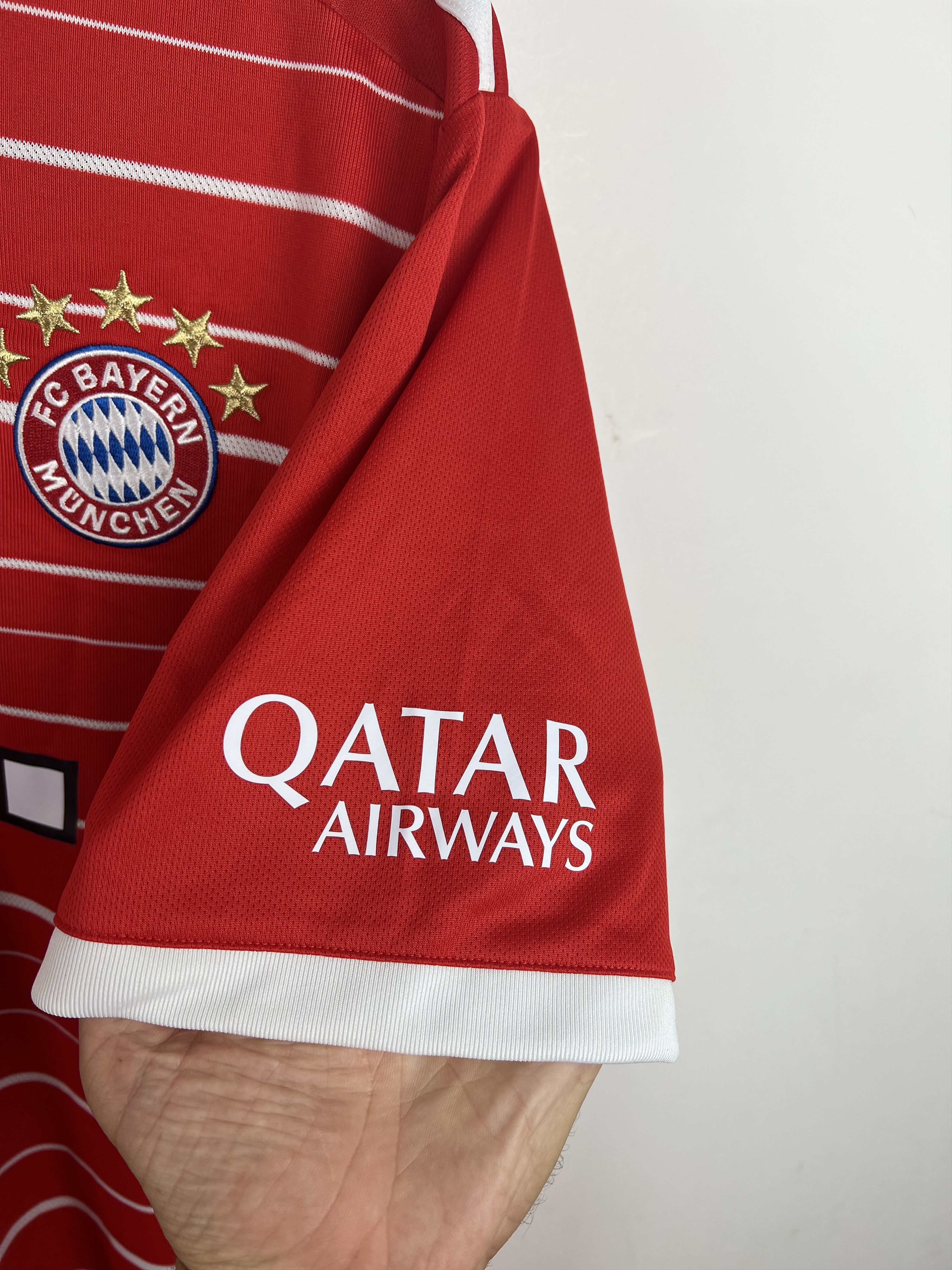 Adidas 2022-2023 FC BAYERN MUNCHEN HOME FOOTBALL Kit SHIRT JERSEY Size US XL / EU 56 / 4 - 6 Thumbnail